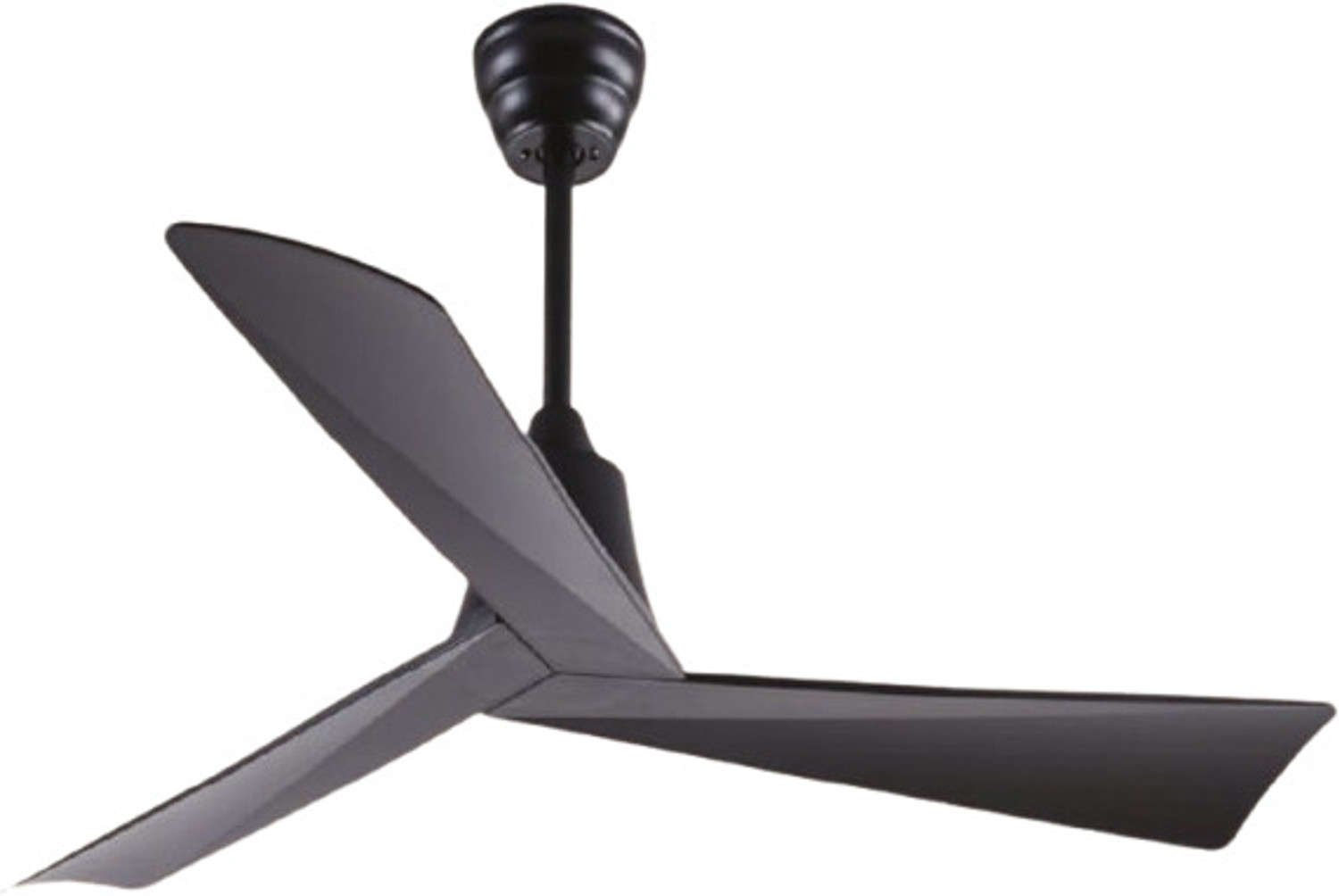 Image of Mannlite Modern Design Luxurious 52 inch Decorative Designer Fan for Home with Premium Finish with 12 Months Warranty BLDC Motor with Remote 1320 mm Ceiling Fan (Black | Pack of 1)