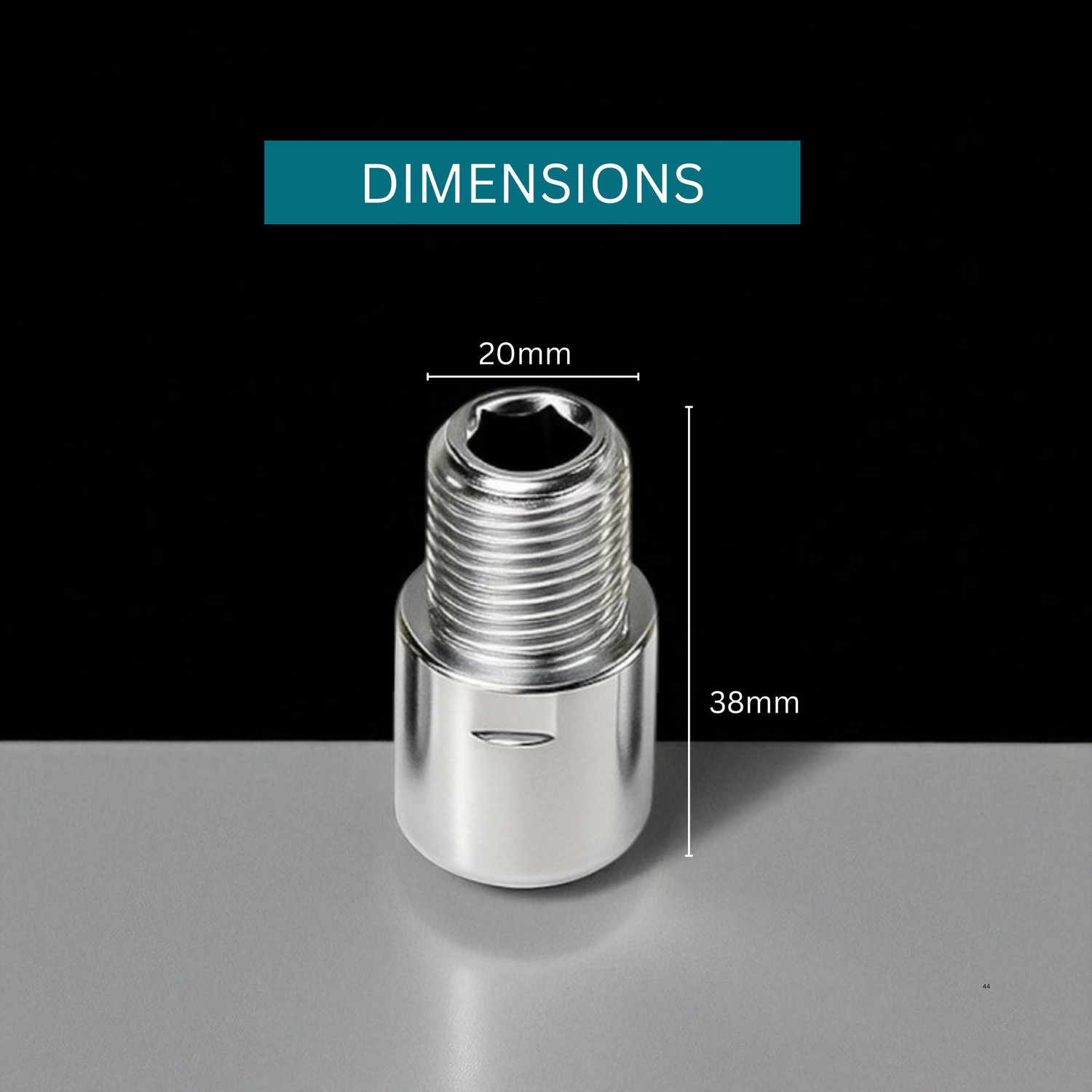 Image of Tetos Stainless Steel 1.5 Inch Extension Nipple for Pipe Fittings (Pack of 20) Faucet Nozzle (Screw On)