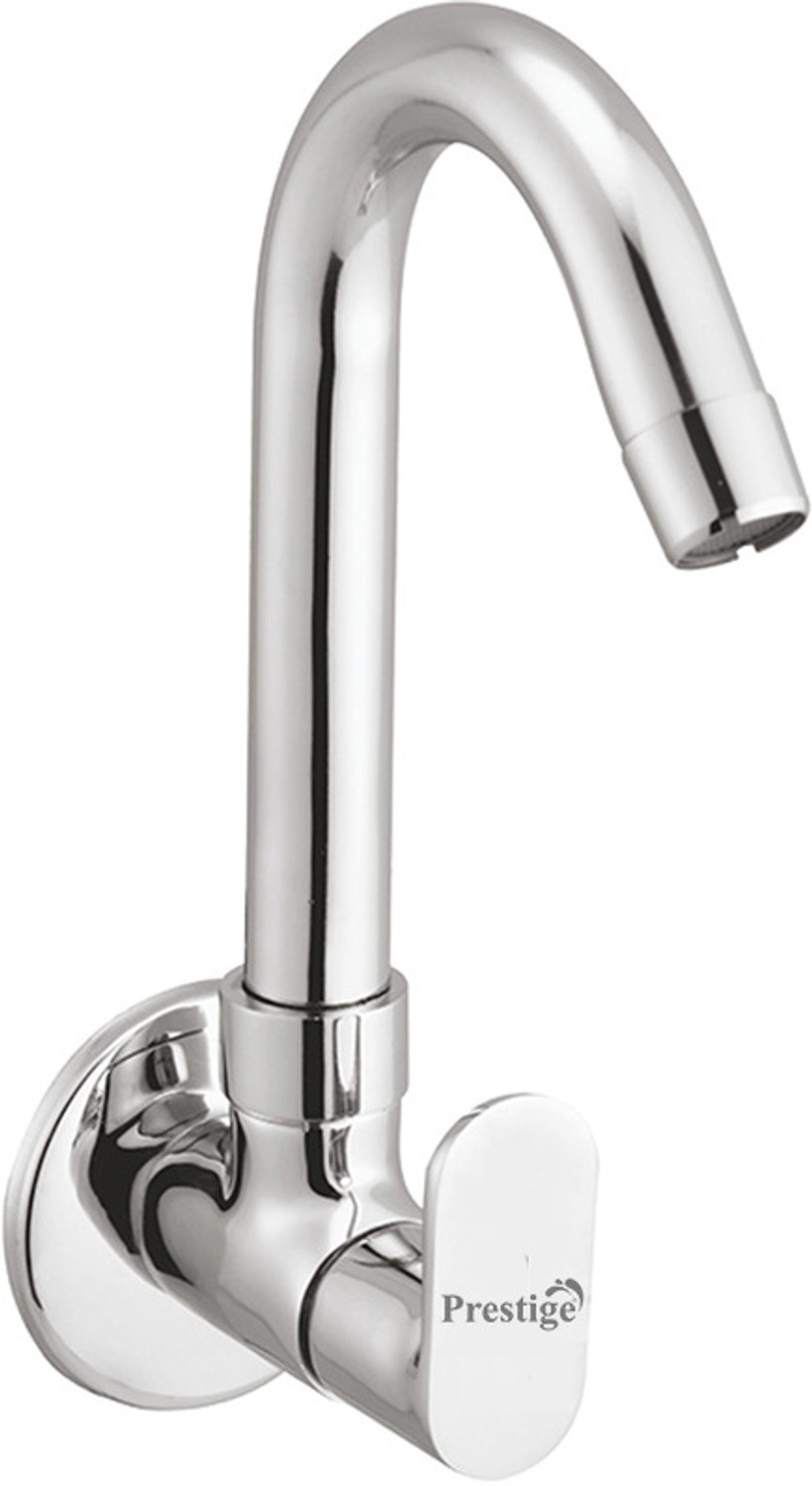 Image of Prestige . Chrome Plated Stainless Steel Turbo Angel Valve Set of -4 Angle Cock Faucet (Wall Mount Installation Type)