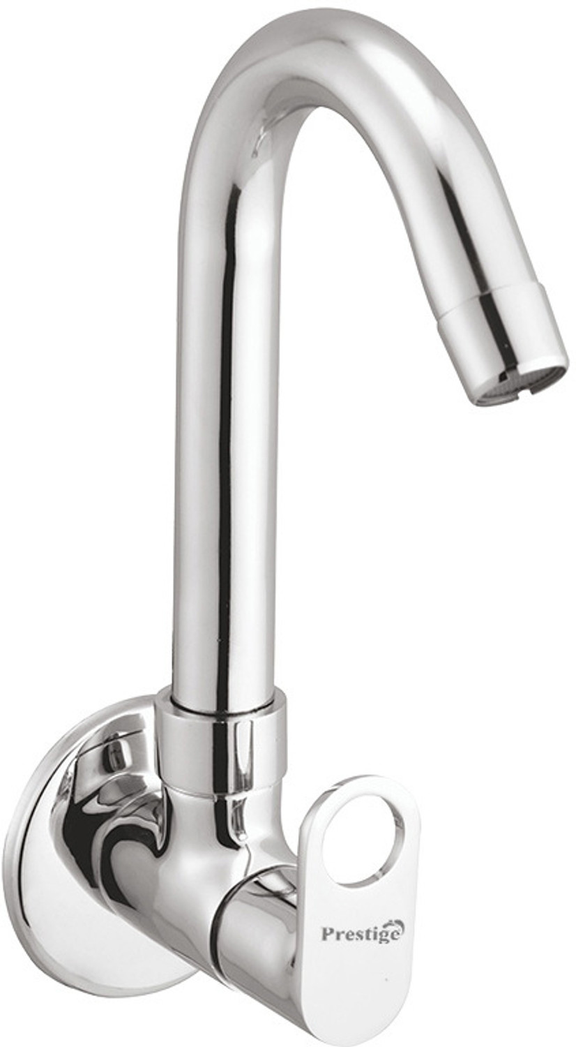 Image of Prestige . Chrome Plated Stainless Steel Turbo Angel Valve Set of -4 Angle Cock Faucet (Wall Mount Installation Type)