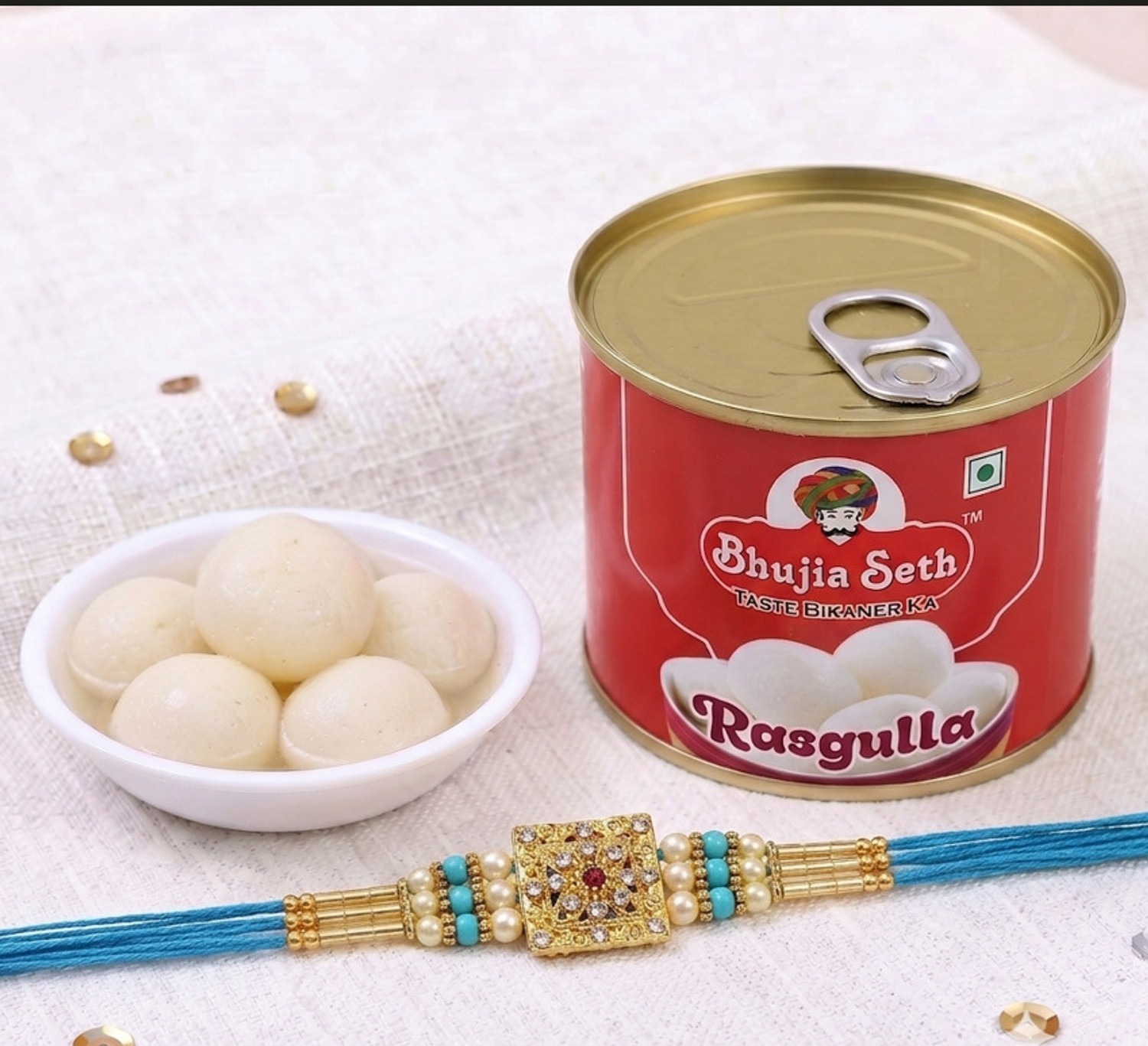 Image of DeoDap Rakhi For Brother |Rakhi with Chocolate | Rakshabandhan gift set |Y22K1 537 BS Assorted Gift Box (Multicolor)