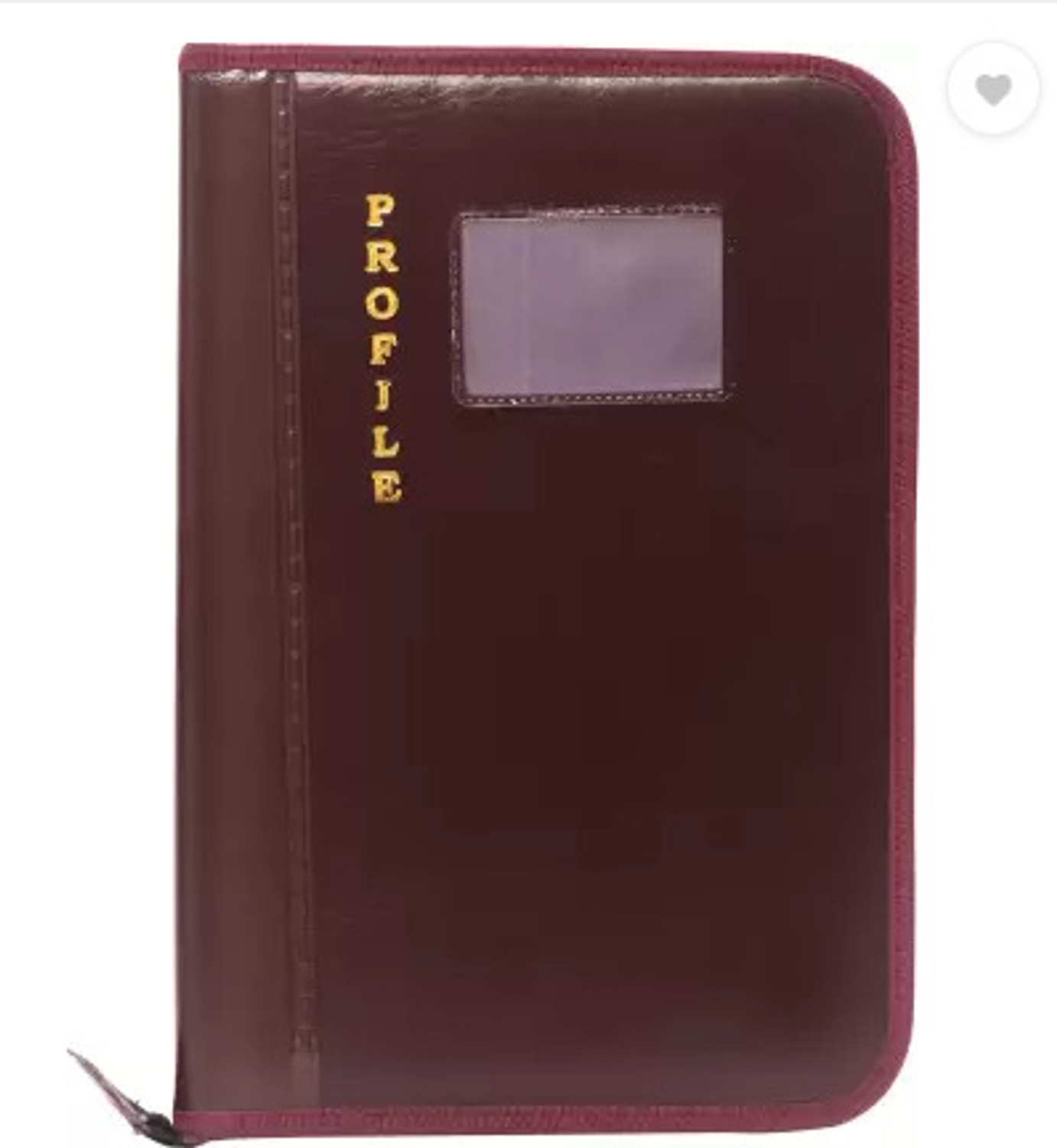Image of C J Choice PU Leather Multipurpose Magnetic Button Lock With Clip Conference File Folder Certificate Organiser for Meetings, Conferences, Seminars, Presentations, Interview Portfolio (Set Of 1, Black)