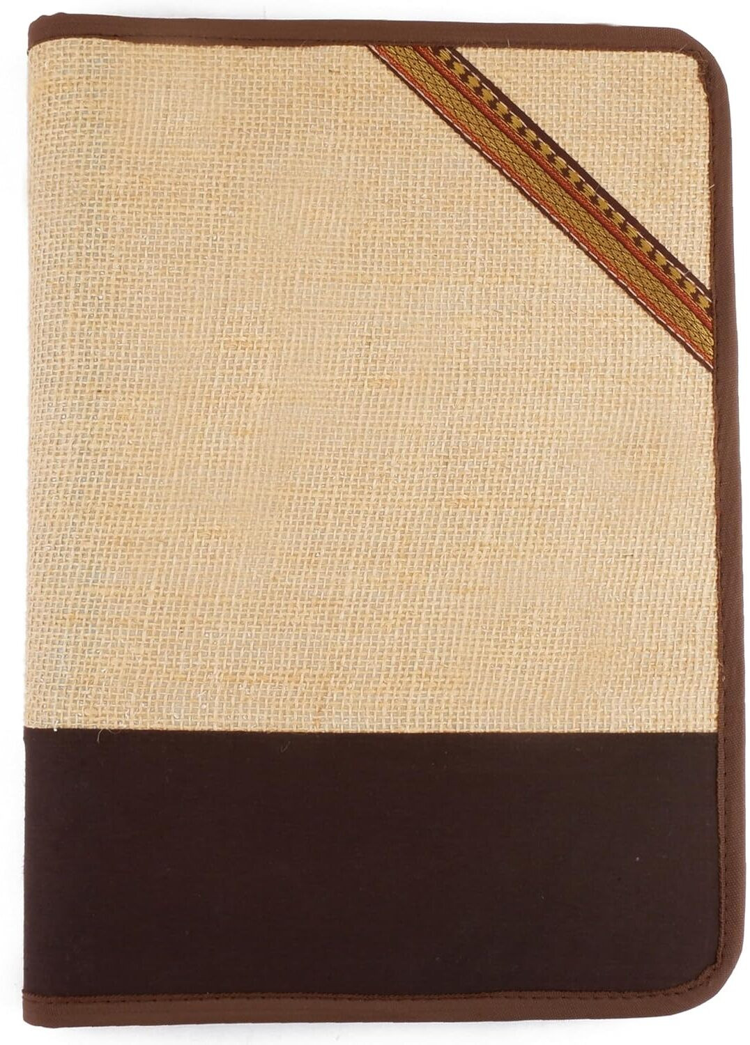 Image of PACKWAGON Faux Leather Document Holder (Set Of 1, Grey Brown)