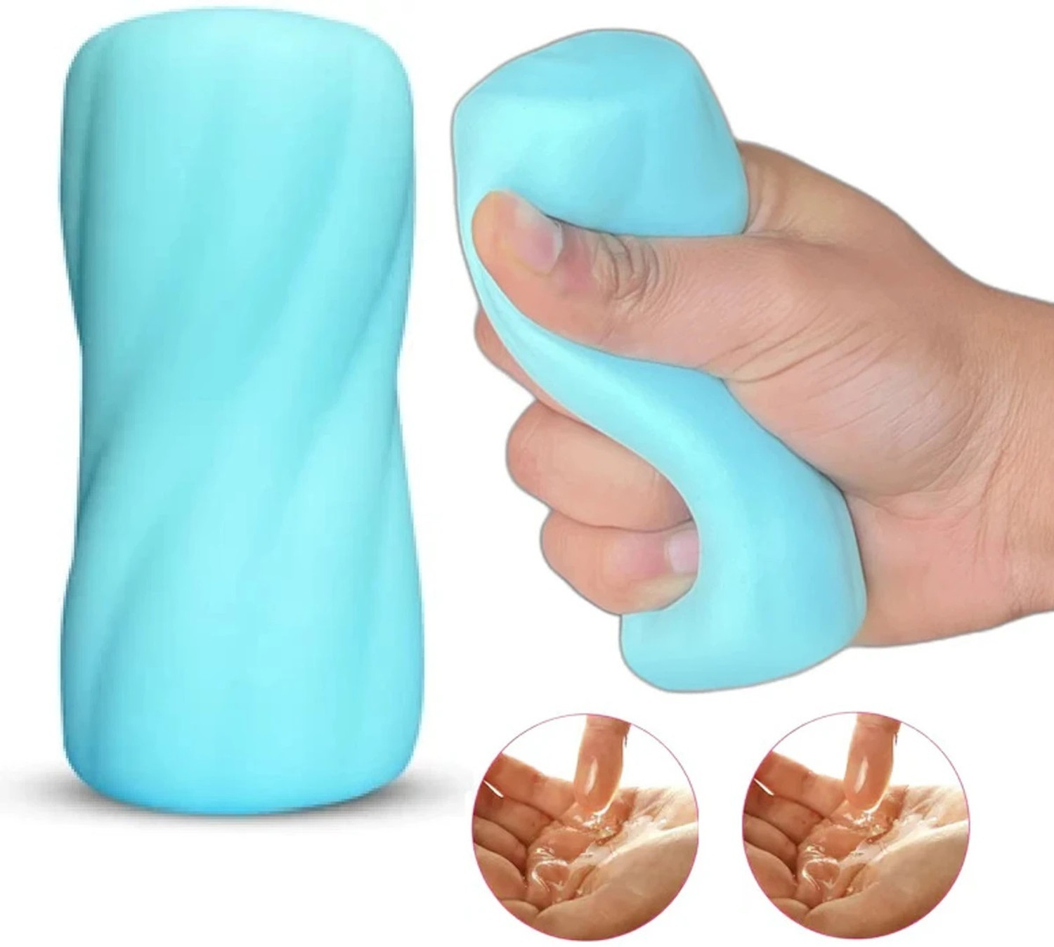 Image of AFARAXIA Yellow Intense Stroker Sleeve For Boys & Mans Finger Sleeve (Pack of 1)