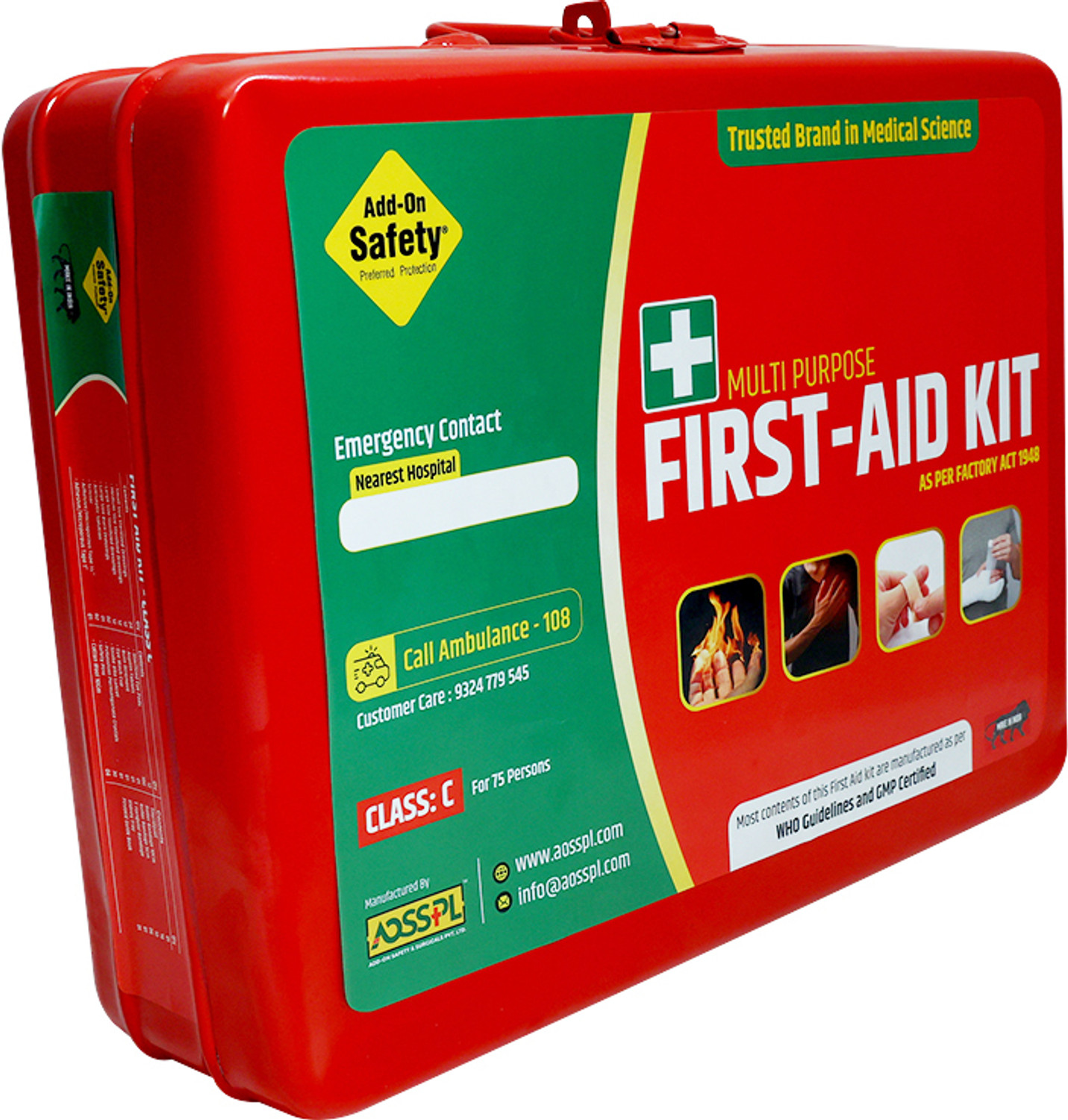 Image of AVC firstaid01 First Aid Kit (Home)