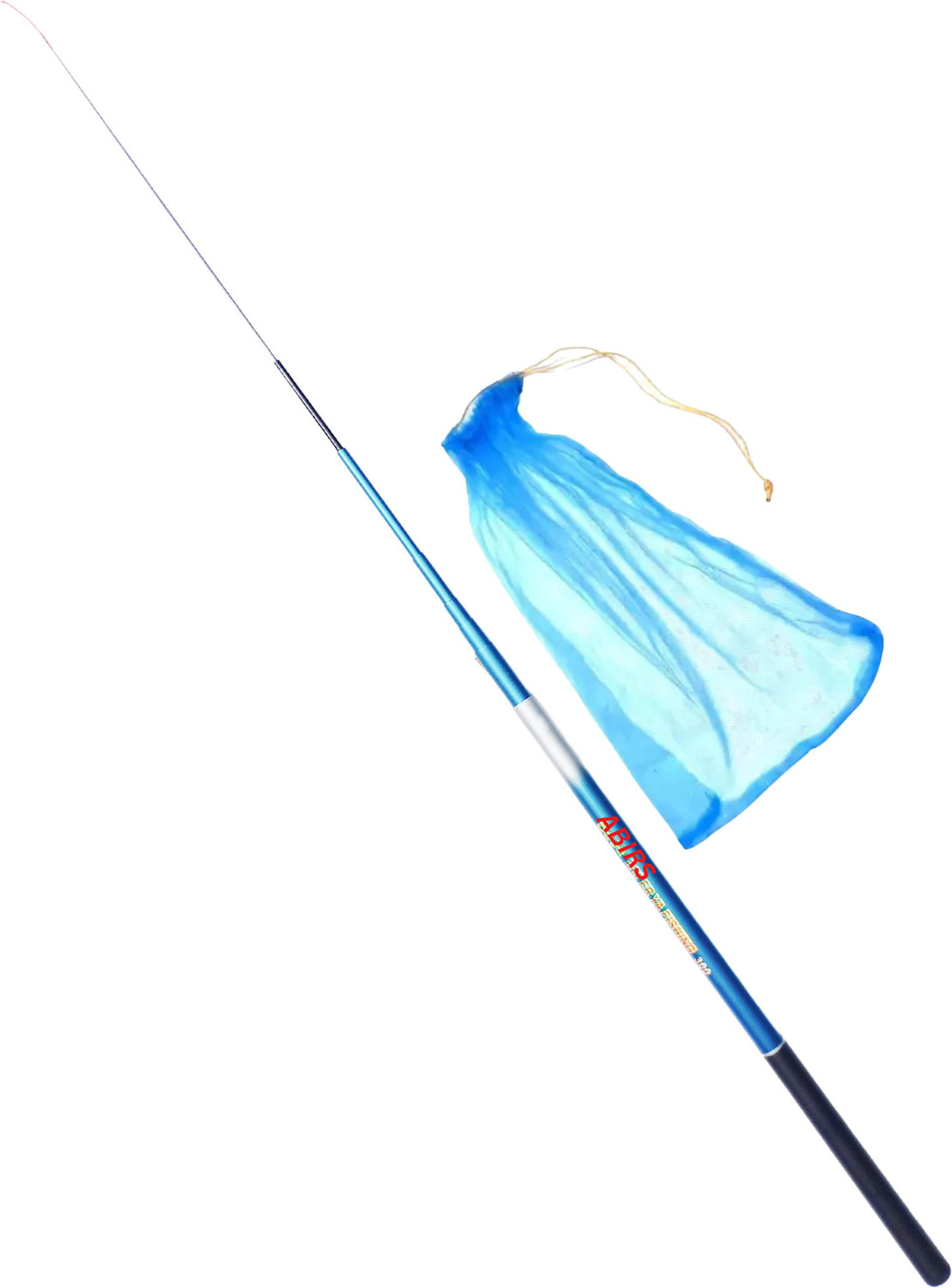 Image of Abirs 14 ft fly 450 blue long Blue Fishing Rod (450 cm, 0.21 kg, Blue)