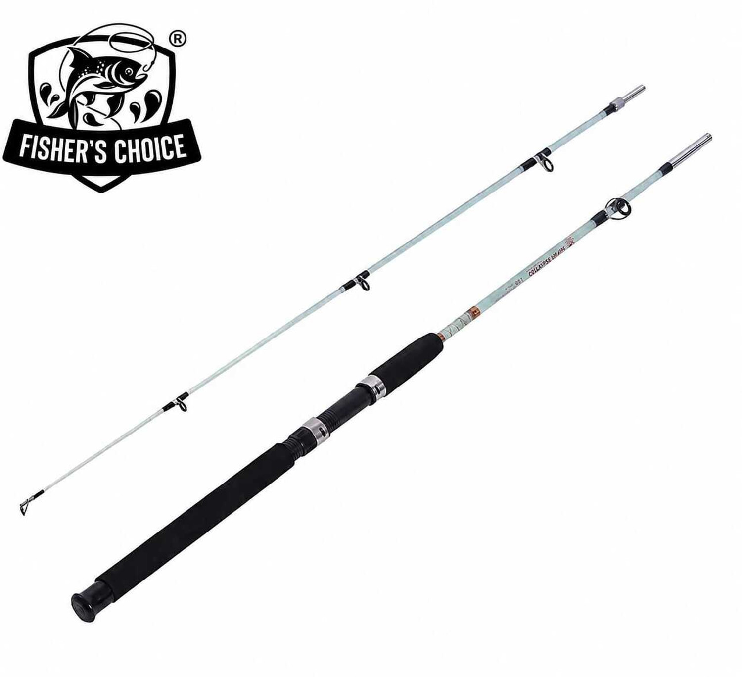 Image of Abirs 14 ft fly 450 blue long Blue Fishing Rod (450 cm, 0.21 kg, Blue)