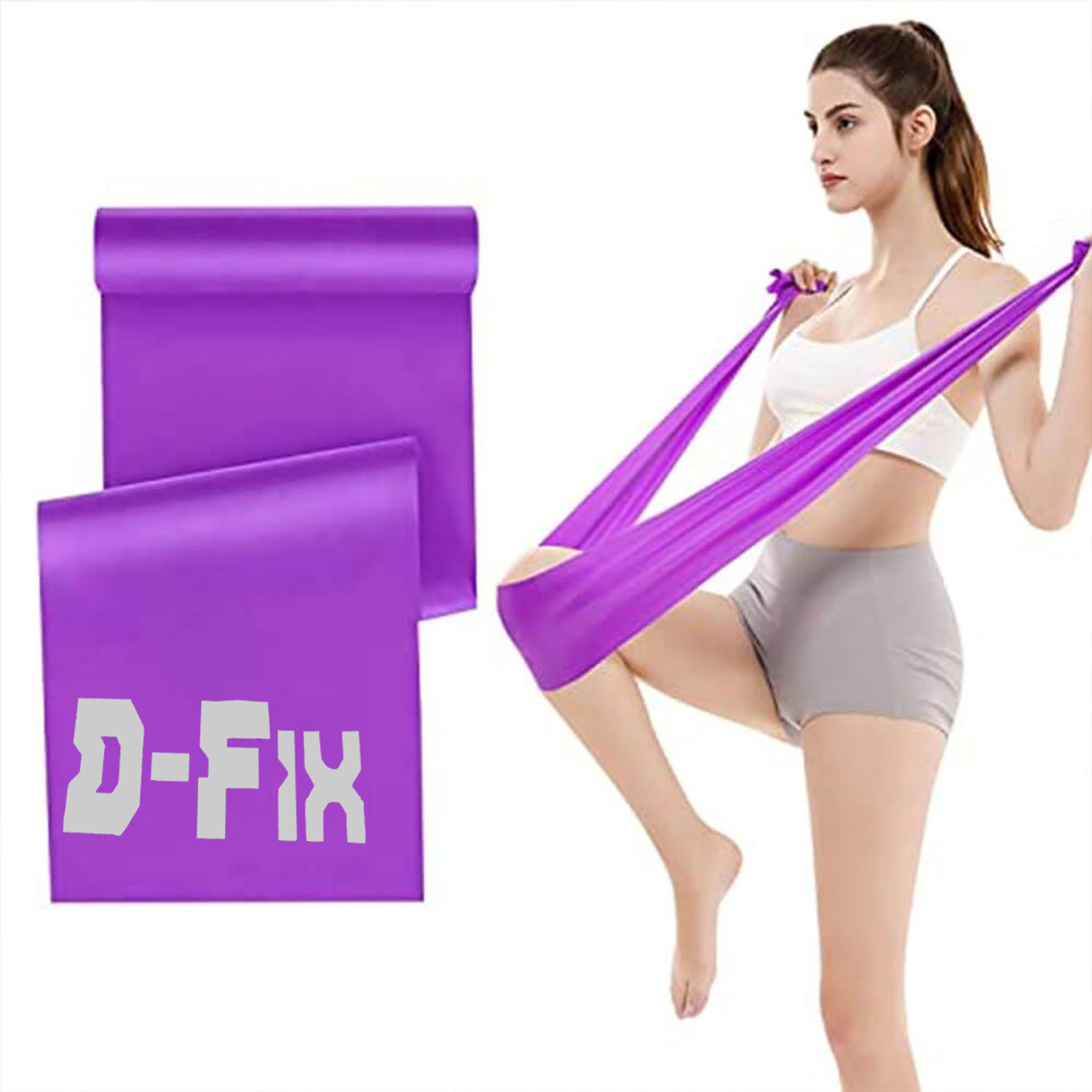 Image of LACOPINE Resistance Band Set Workout Bands Exercise Bands for Full Body Strength Training Resistance Band (Multicolor, Pack of 11)