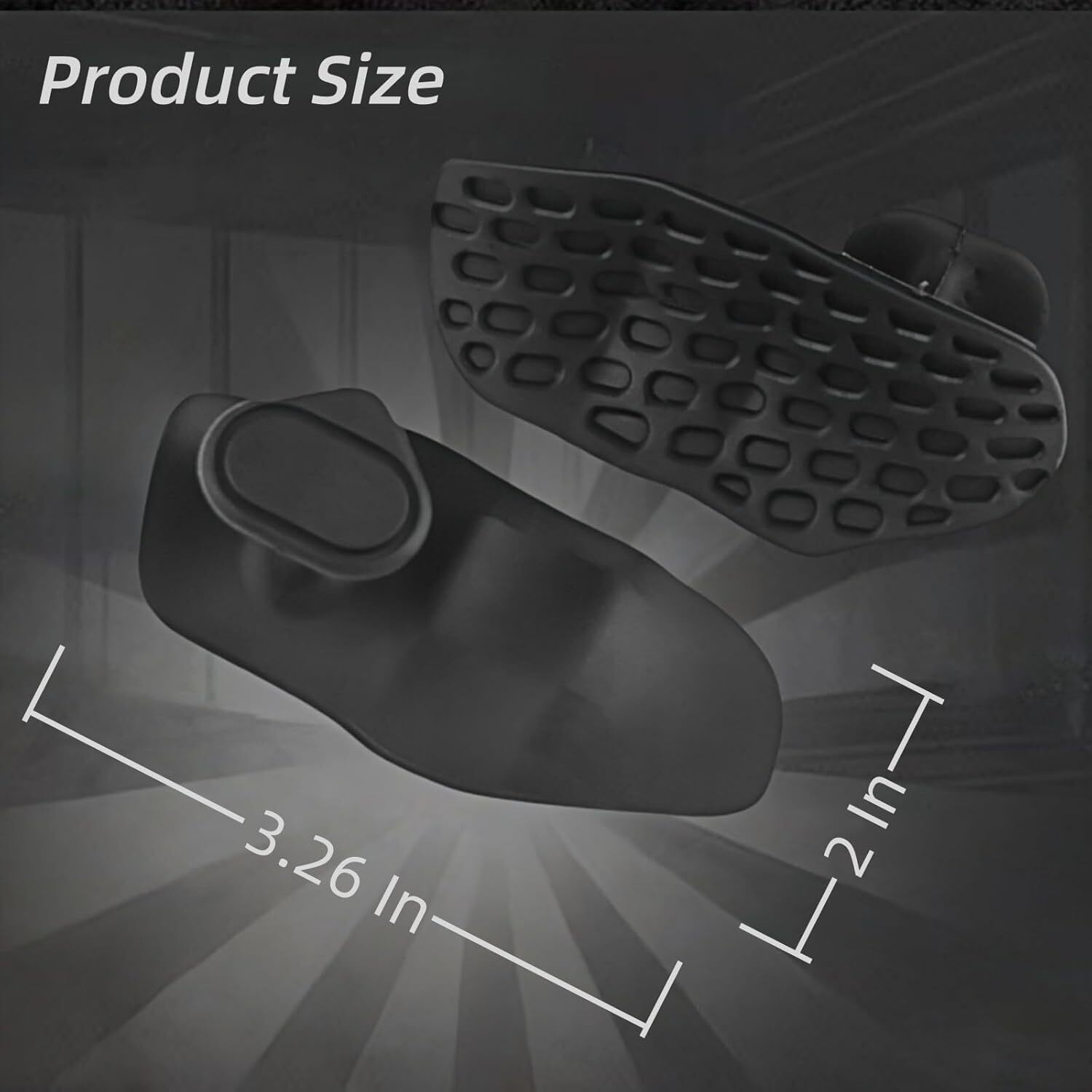 Image of LANLOY Weight Lifting Grips Non Skid Grip Pads for Palm Protection Hand Grip /Fitness Grip (Black)