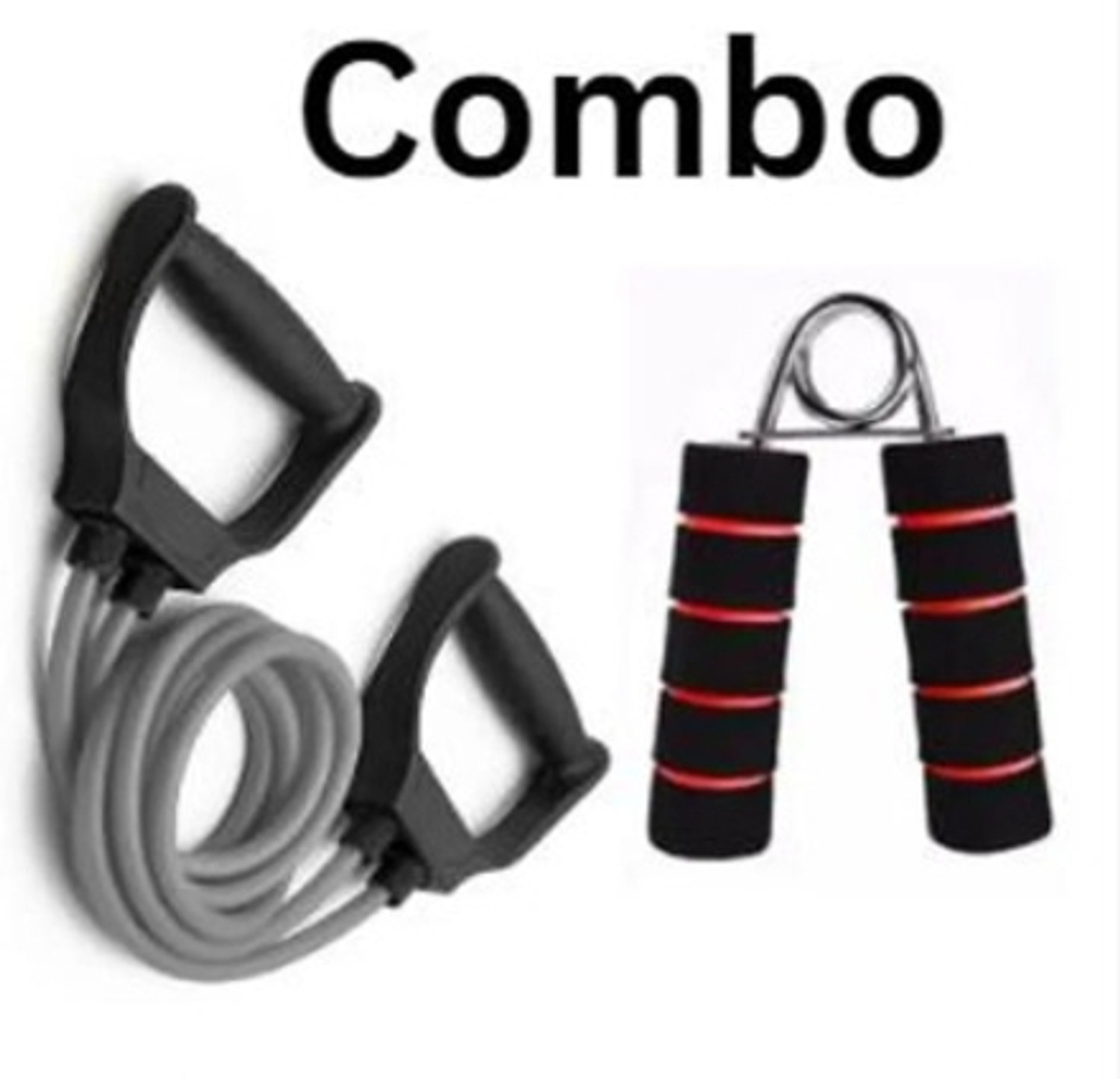 Image of JASMINE FITNESS 20KG Dumbbell Plate Set with 3FT Straight Rod & Accessories Fitness Accessory Kit Kit