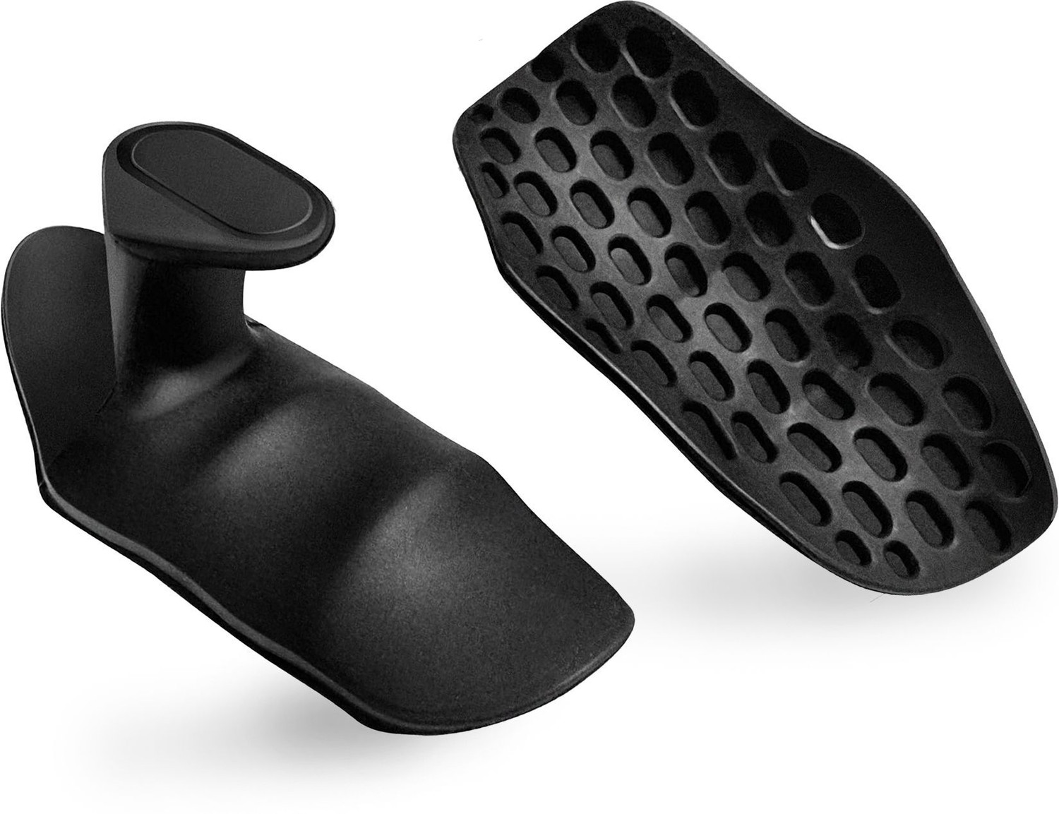 Image of LANLOY Weight Lifting Grips Non Skid Grip Pads for Palm Protection Hand Grip /Fitness Grip (Black)