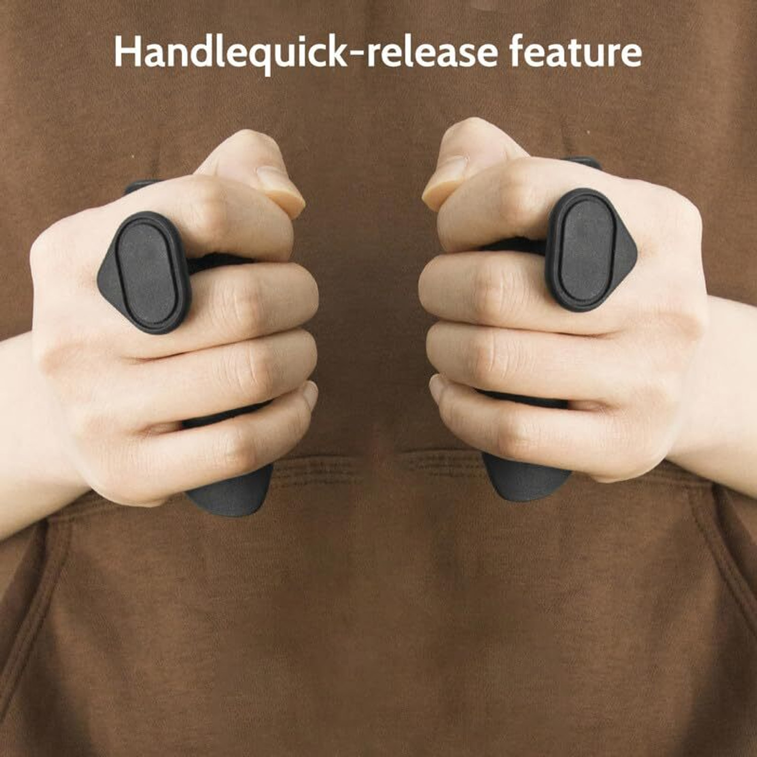 Image of LANLOY Weight Lifting Grips Non Skid Grip Pads for Palm Protection Hand Grip /Fitness Grip (Black)