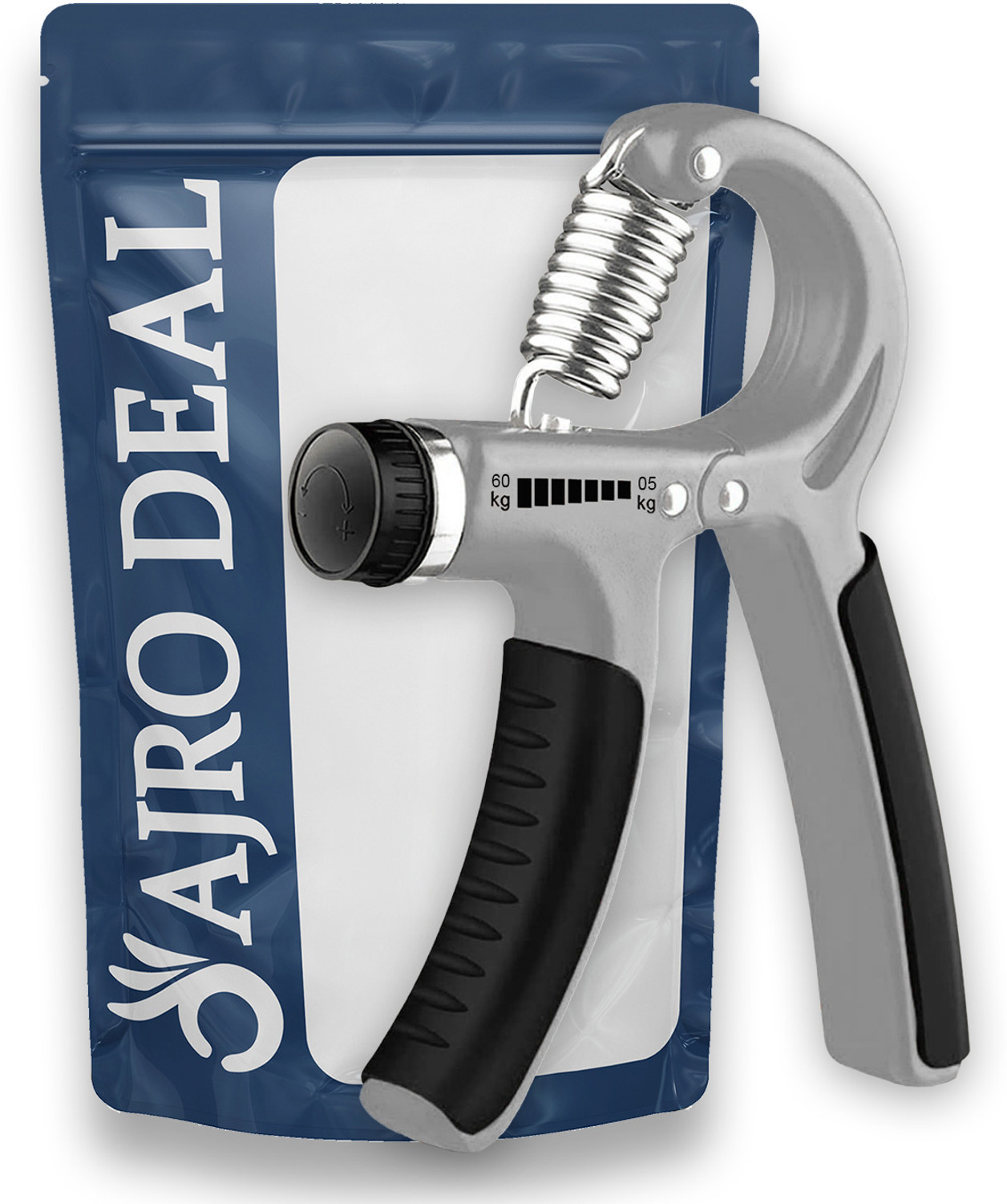 AJRO DEAL Adjustable R Shape Hand-Grip Strengthener - Image 1
