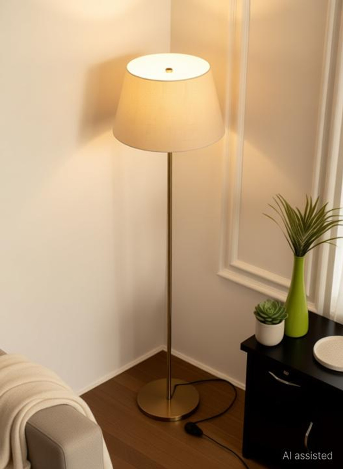 Image of Trinkets Retro Tripod Floor lamp