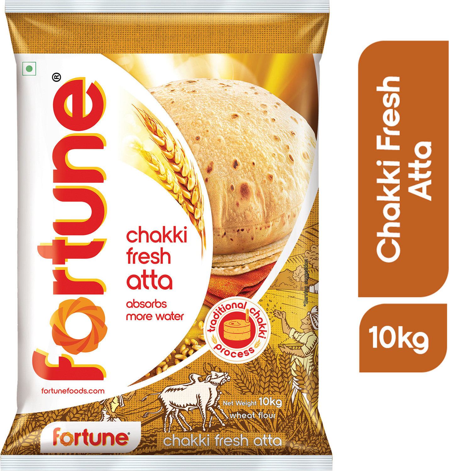 Fortune Chakki Fresh Atta (10 Kg)