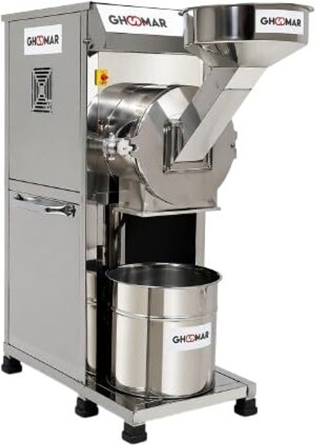 Image of Confider industries Mini Pulveriser 3HP | Provision for Accessories | 25-30 kg /hr Cap Atta Chakki | SS213, SS 2in1 Pulverizer, Flour mill, Atta chakki, 25kg /hr Flourmill