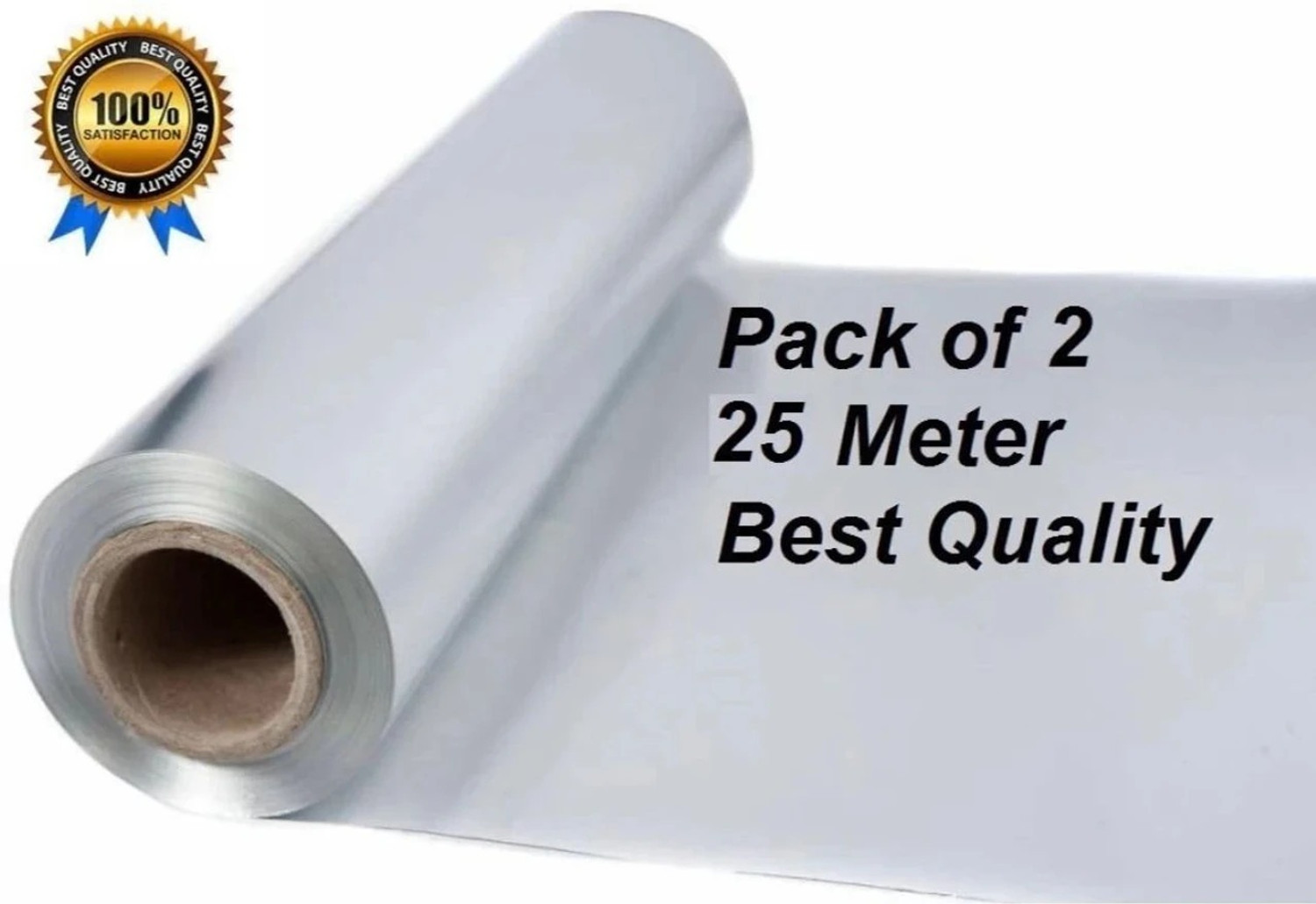 Image of chefwrapp foil paper Aluminium Foil (Pack of 2, 50 m)