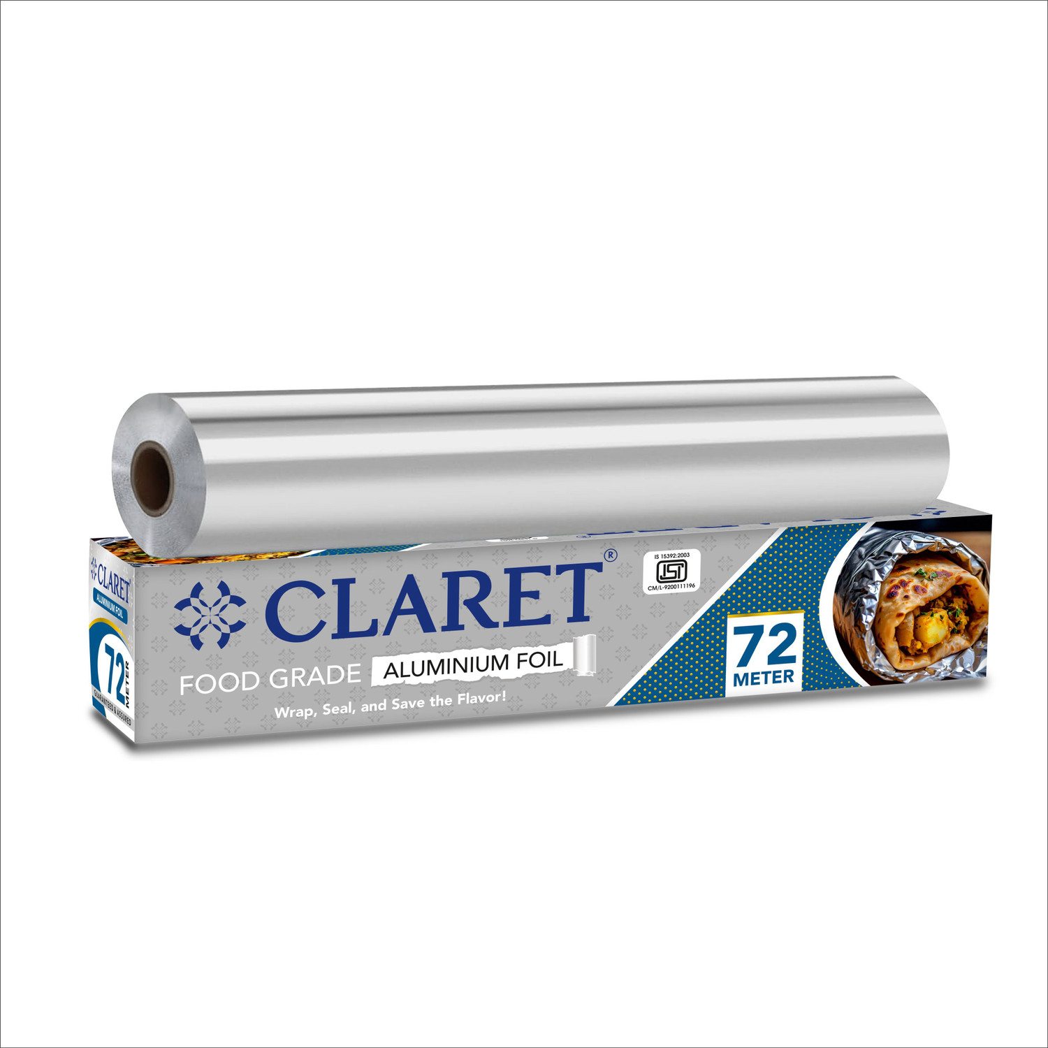 Image of chefwrapp foil paper Aluminium Foil (Pack of 2, 50 m)