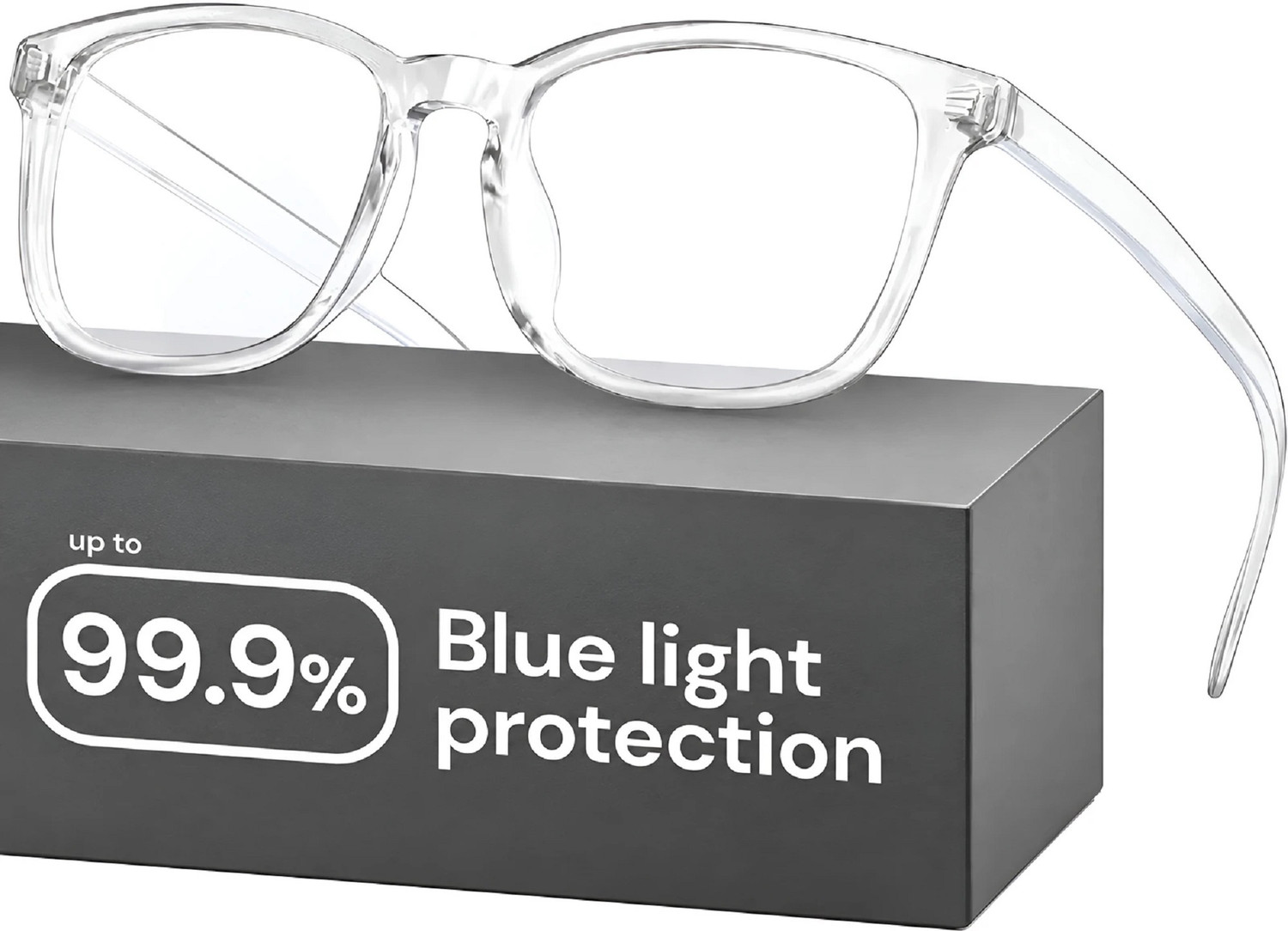 ARICKS Blue Square Anti Glare Computer Glass - Image 1
