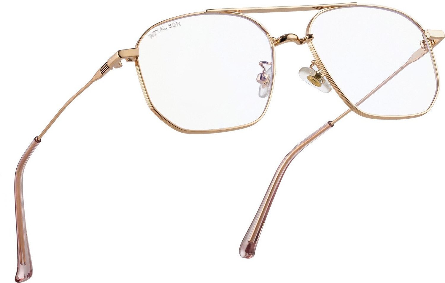 Image of ROADWAY Rimless Rectangle Frame For Men & Women (145 mm)