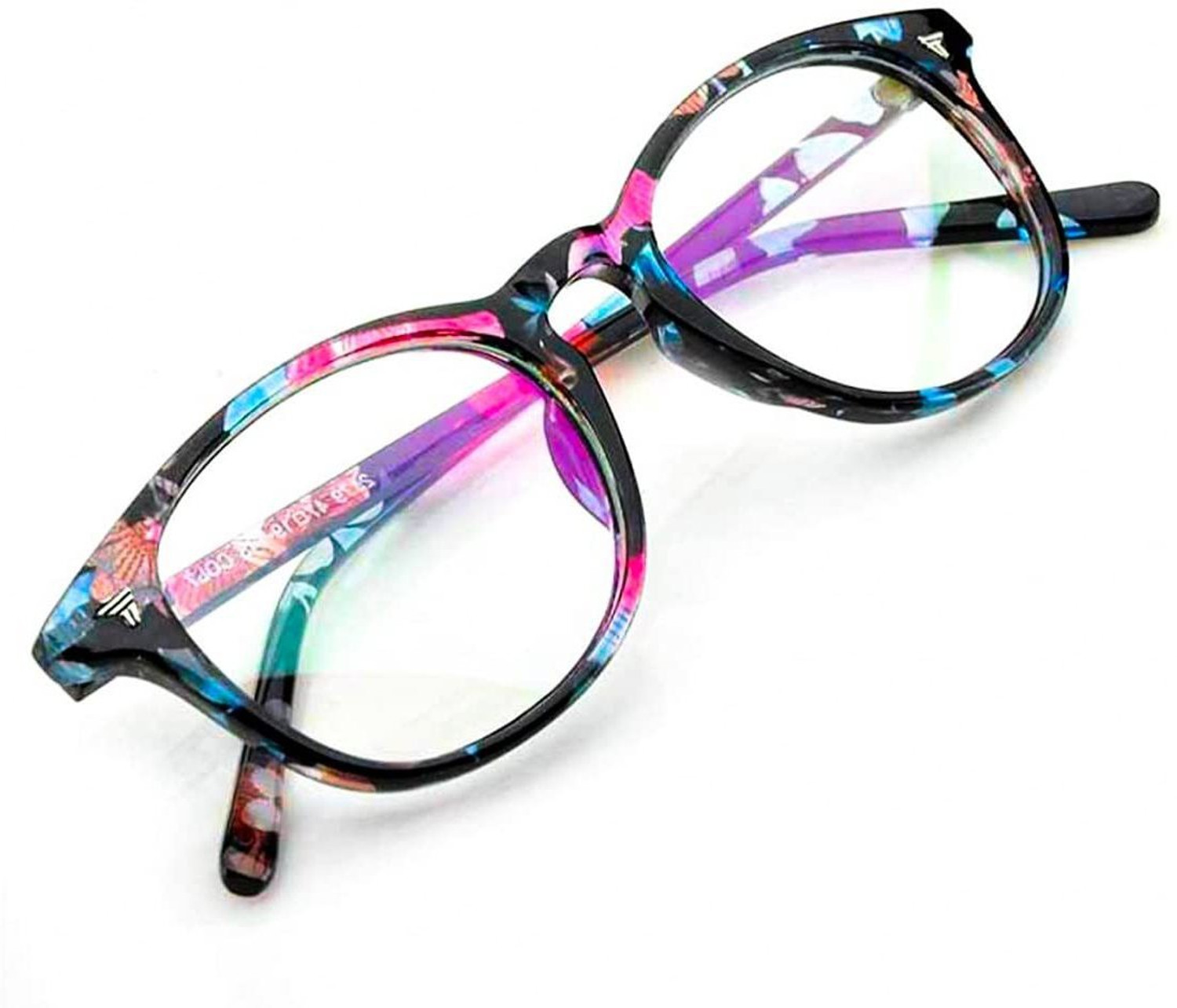 Image of I Flash Full Rim Round Anti Glare Frame For Men & Women (50 mm)