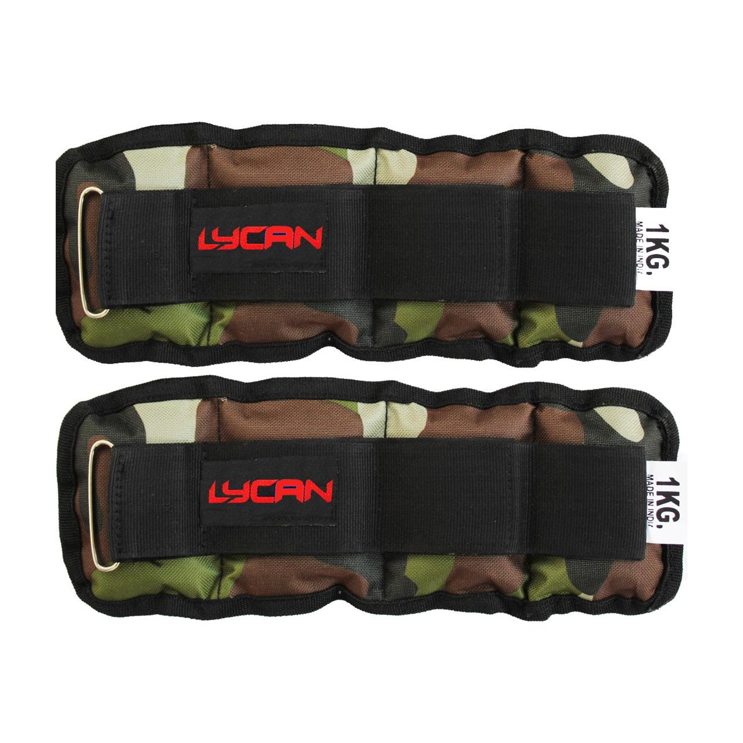 LYCAN 1kg x 2pc Ankle & Wrist Weights - Image 1