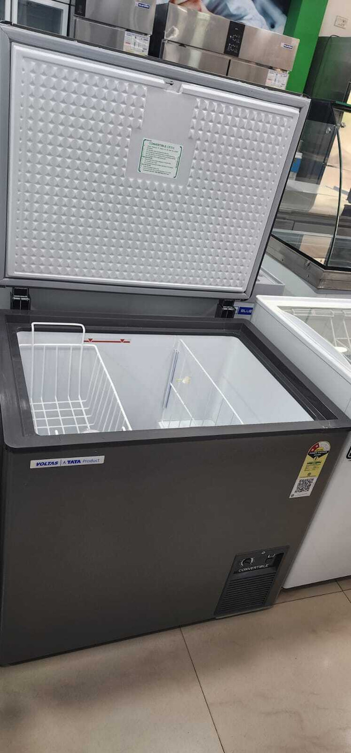 Image of Voltas 177 L Single Door Standard Deep Freezer (White, CVF 205 SD, 2 Star)