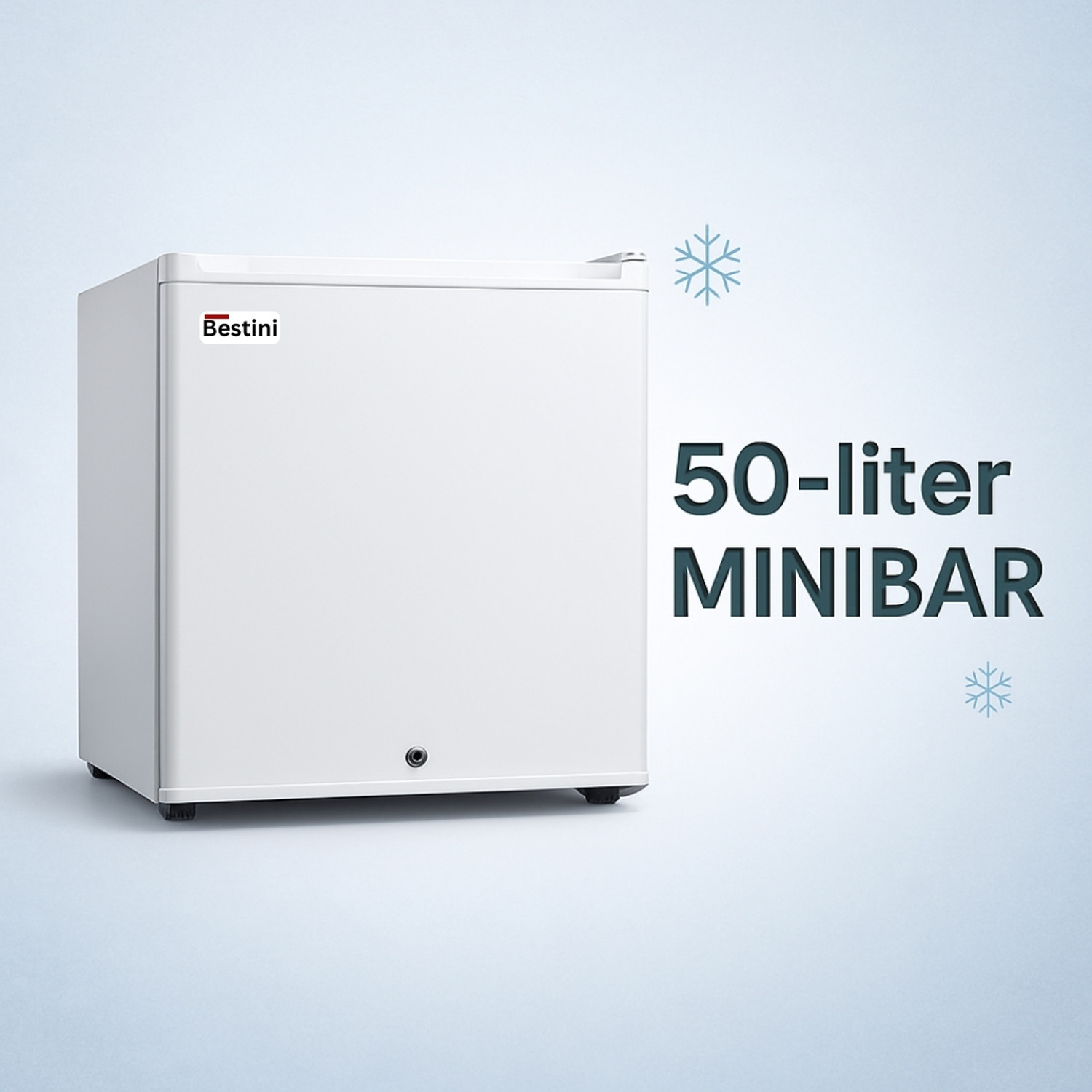 Image of Bestini 50 L Single Door Mini Freezer (White, MB-50L)
