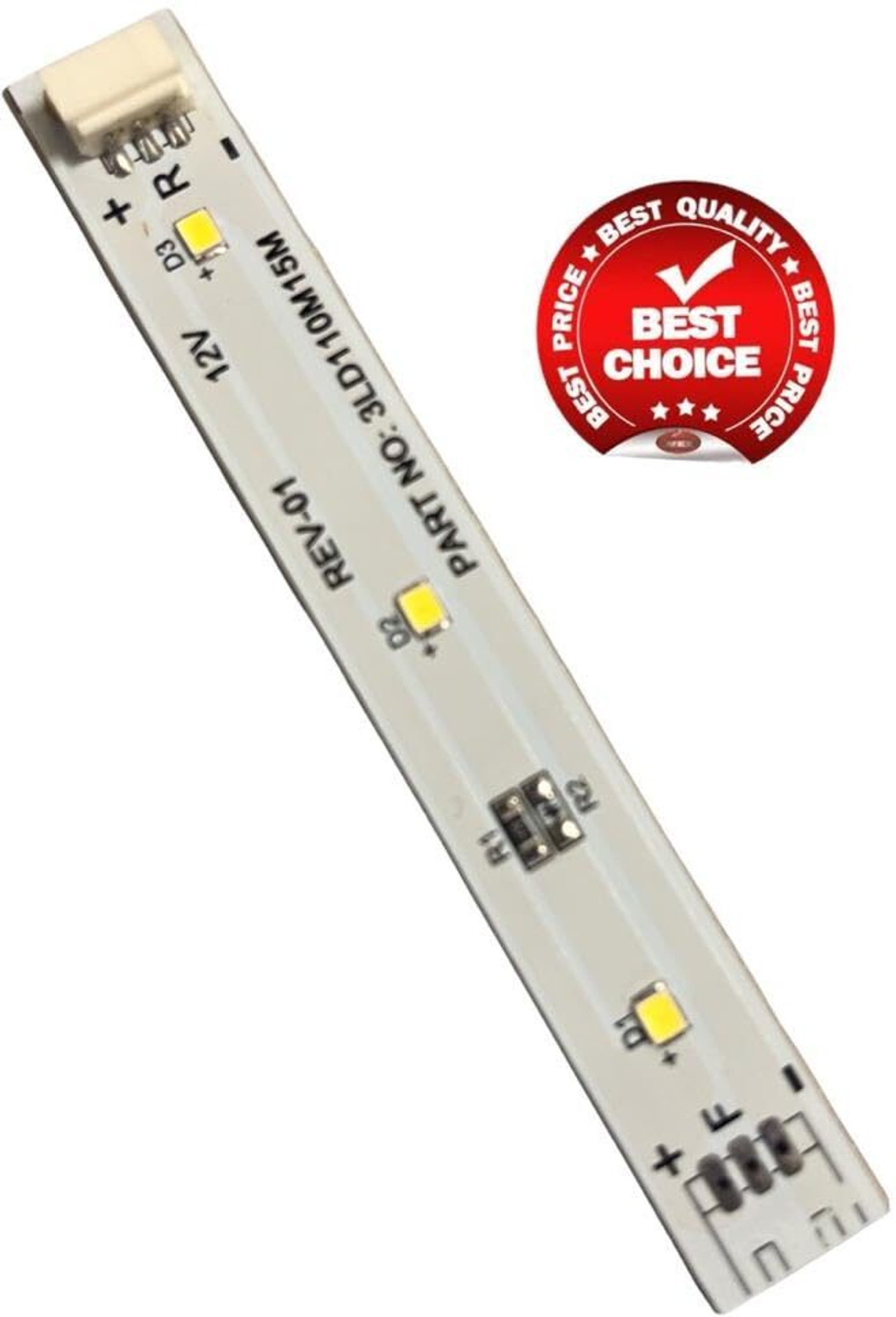 Image of Just Repair Suitable for H a i e r Double Door Refrigerator Led Light Strip 12V LED Fridge Freezer Light Bulb (5 W)