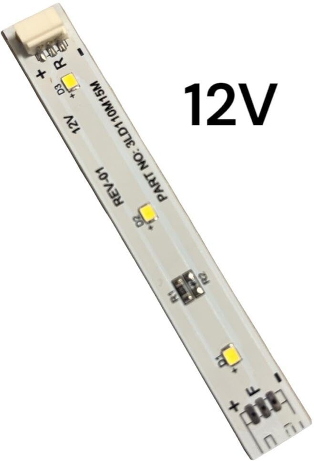 Image of Just Repair Suitable for H a i e r Double Door Refrigerator Led Light Strip 12V LED Fridge Freezer Light Bulb (5 W)