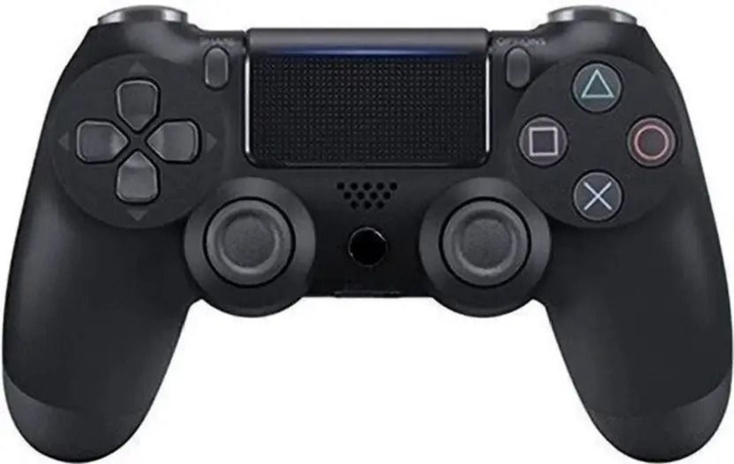 Image of Maizic Smarthome PlayX Black P4 Wireless Game Controller Dual /Asymmetric Motor, 800mah Battery Bluetooth Gamepad (Black, For Android, PS4, PC)
