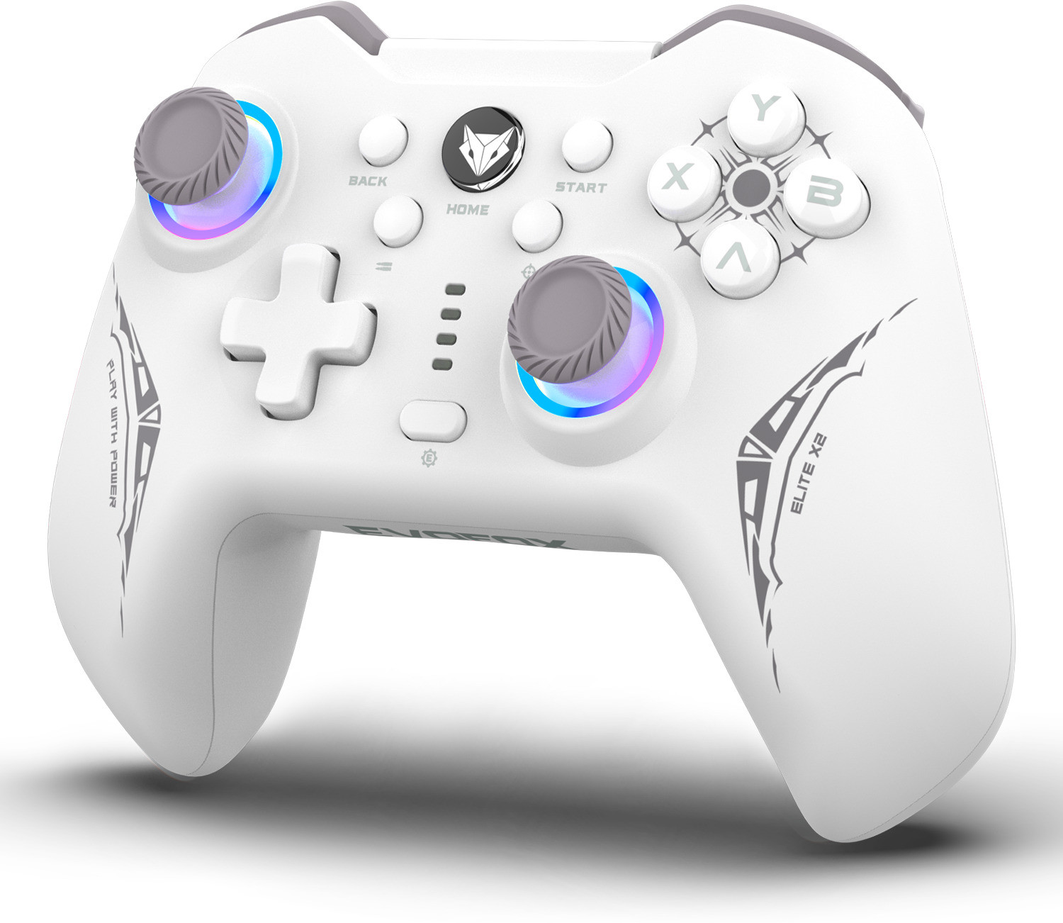 Image of Maizic Smarthome PlayX Black P4 Wireless Game Controller Dual /Asymmetric Motor, 800mah Battery Bluetooth Gamepad (Black, For Android, PS4, PC)