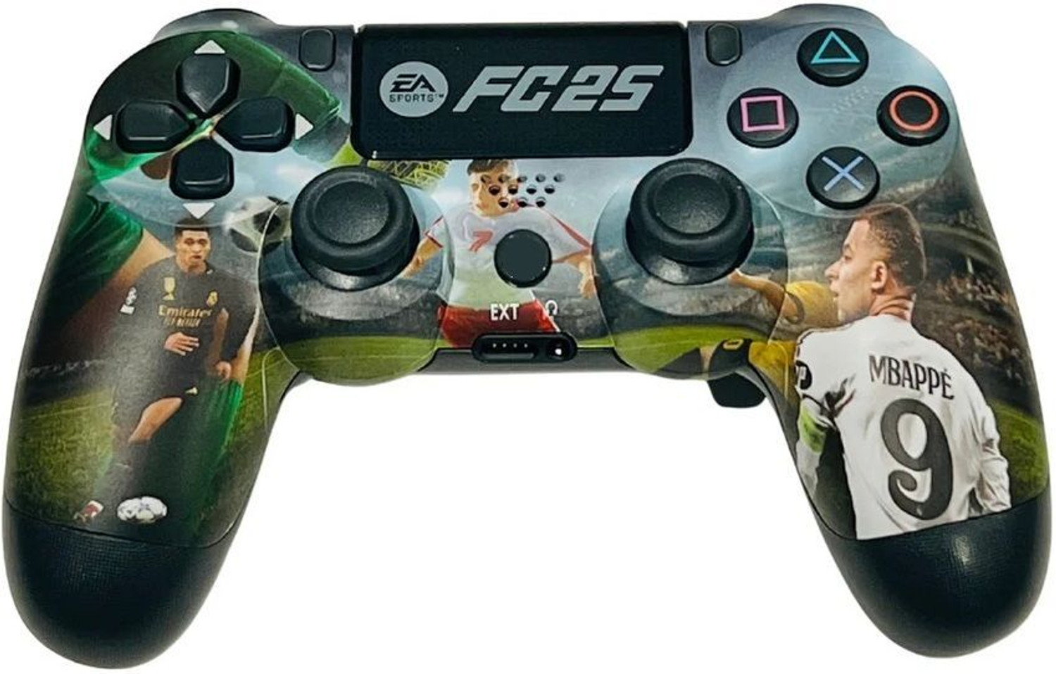 Image of TechnoGenGames PS5 4k Ultra HD gamestick With 2 PS5 Wireless Controller Joystick (White&Black, For PC)