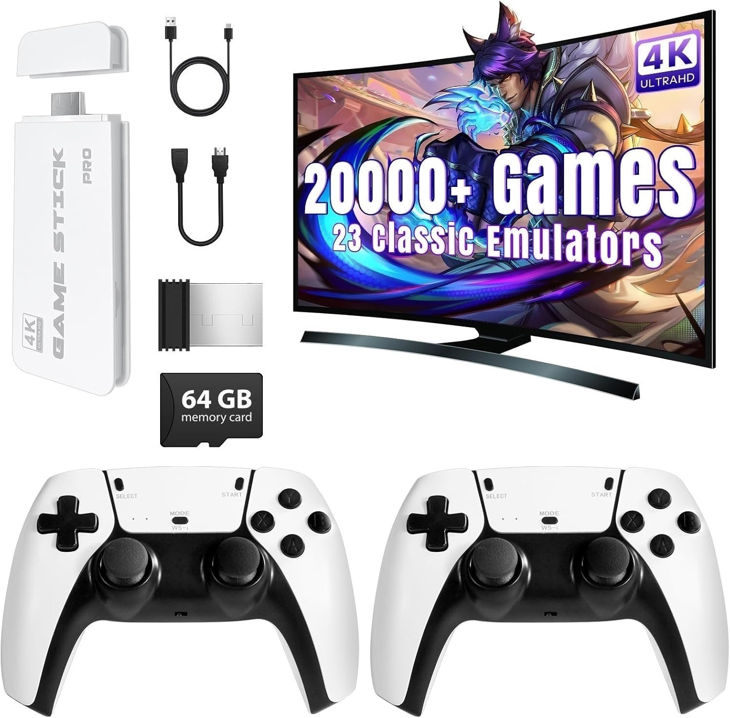 Image of Frontech Wired Type-C Gaming Controller |Dual Vibration Motors | RGB Light (GP-0001) USB Gamepad (Black, For Windows 10, PS3, Android)