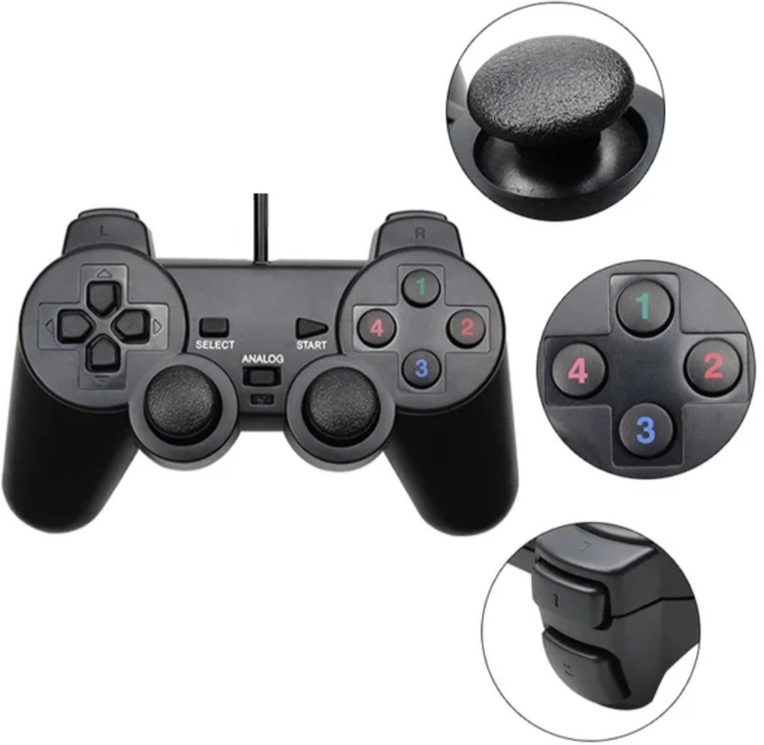 Image of Lipzie C472.Genesis12Videogm+35AID16PSPX78GBgm USB Gamepad (Multicolor, For Switch)