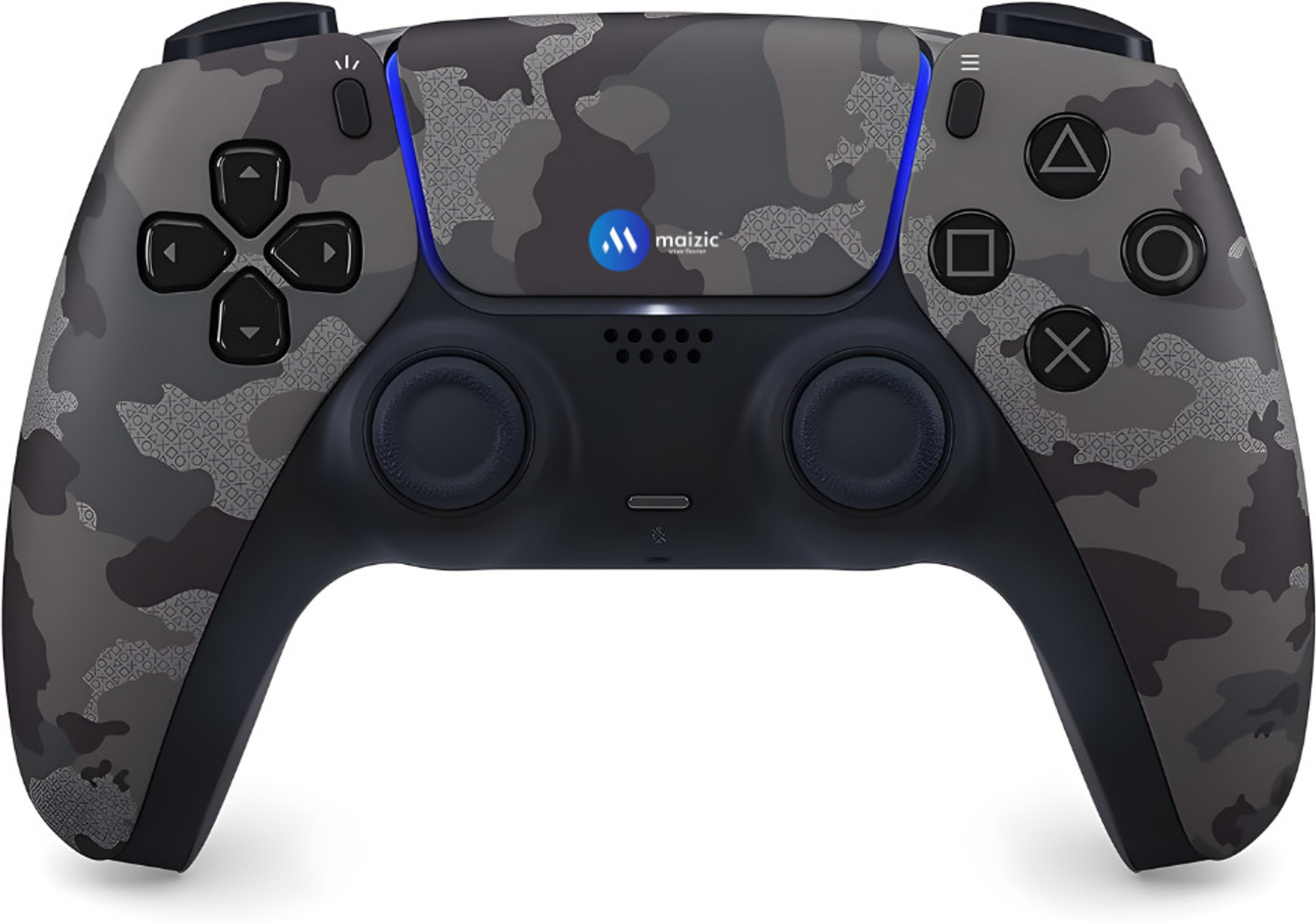 Image of Maizic Smarthome PlayX Black P4 Wireless Game Controller Dual /Asymmetric Motor, 800mah Battery Bluetooth Gamepad (Black, For Android, PS4, PC)