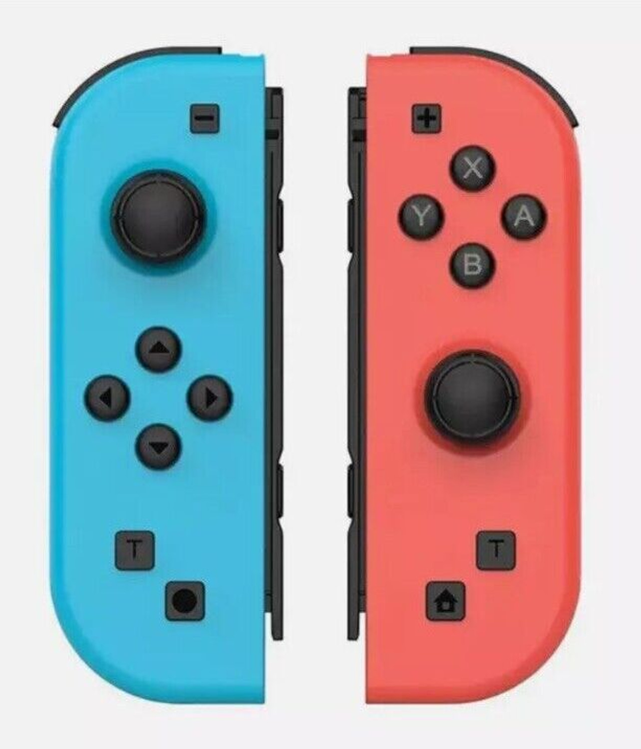 Image of Tobo RGB LED Joy Con Controller for Nitendo Switch Compatible with Switch TD-1334GA Bluetooth Gamepad (Red and Blue, For Android, Mac OS, PC, PS2, Switch, iOS, Windows 10)