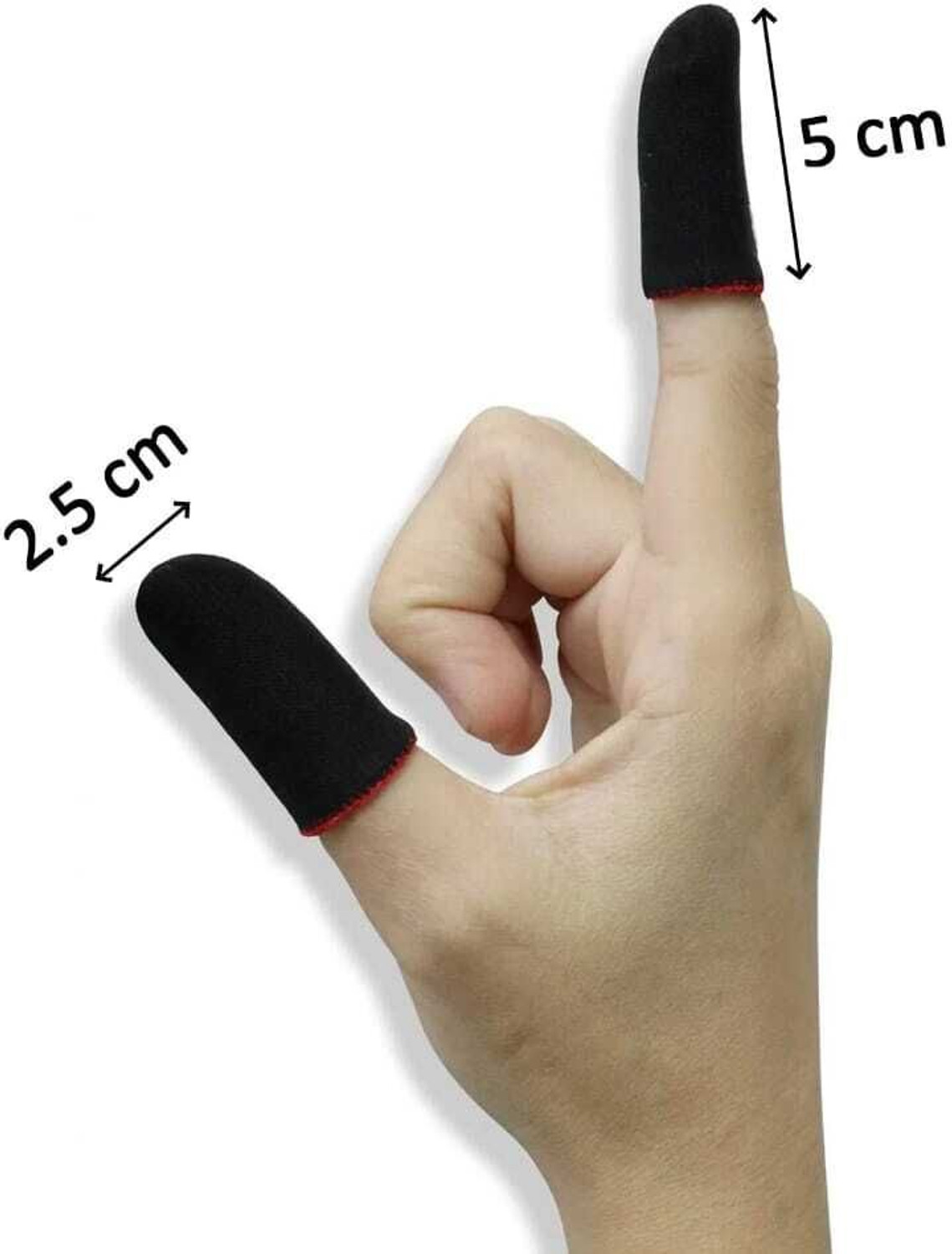 Image of NXT GENN Gaming Finger Sleeve Gaming Accessory Kit (Black, For Android, Mac OS)