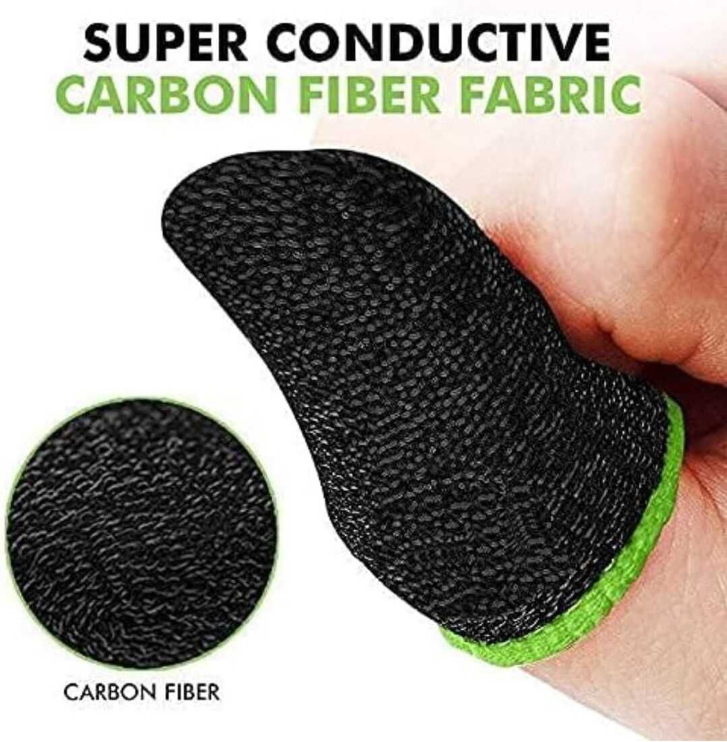 Image of NXT GENN Gaming Finger Sleeve Gaming Accessory Kit (Black, For Android, Mac OS)