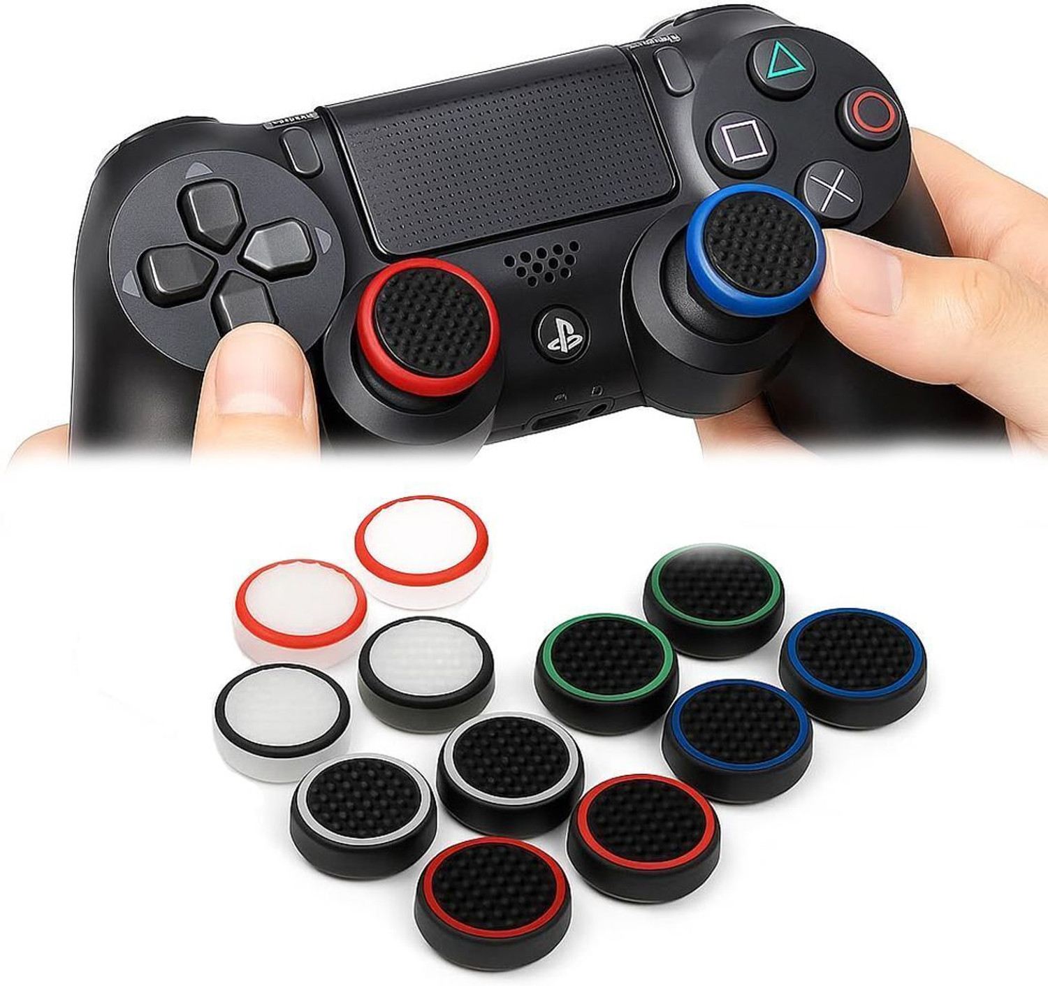 Image of Epicestore Mobile Gaming trigger pubg Gaming Accessory Kit (White, Golden, For Android)