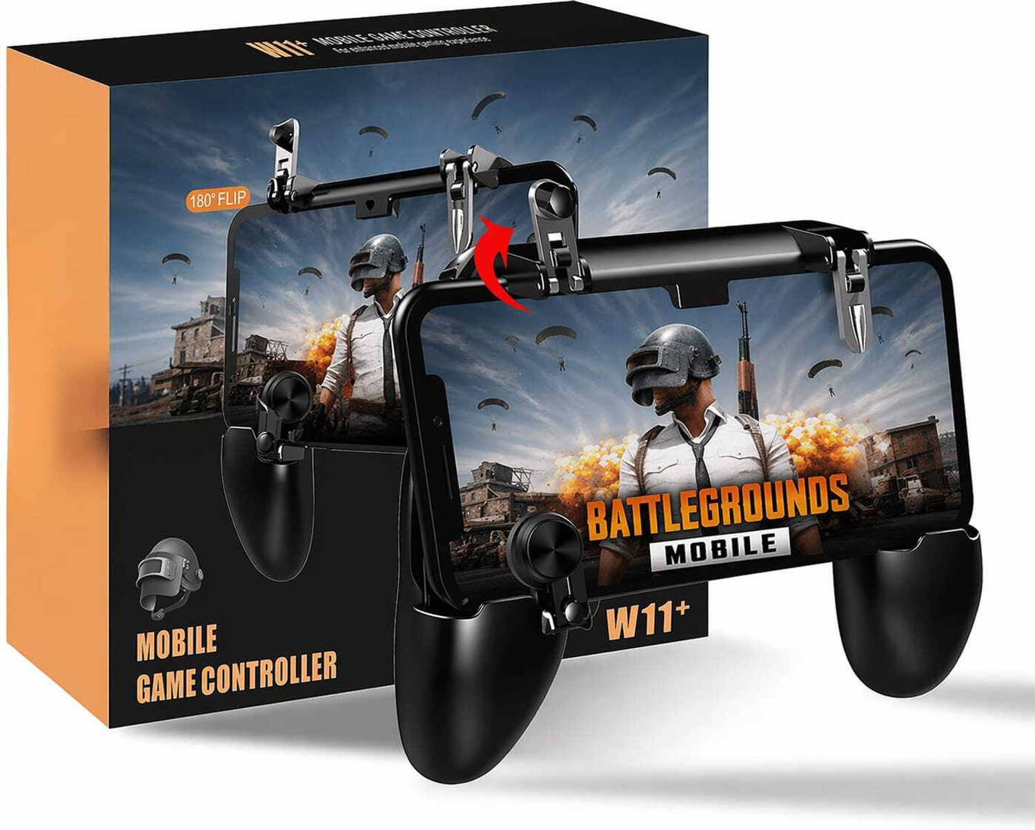 Image of Shivaansh Mobile Gaming Trigger Controller With Buttons & Joystick For Pubg /Free Fire Gaming Accessory Kit (Black, For Android, iOS)