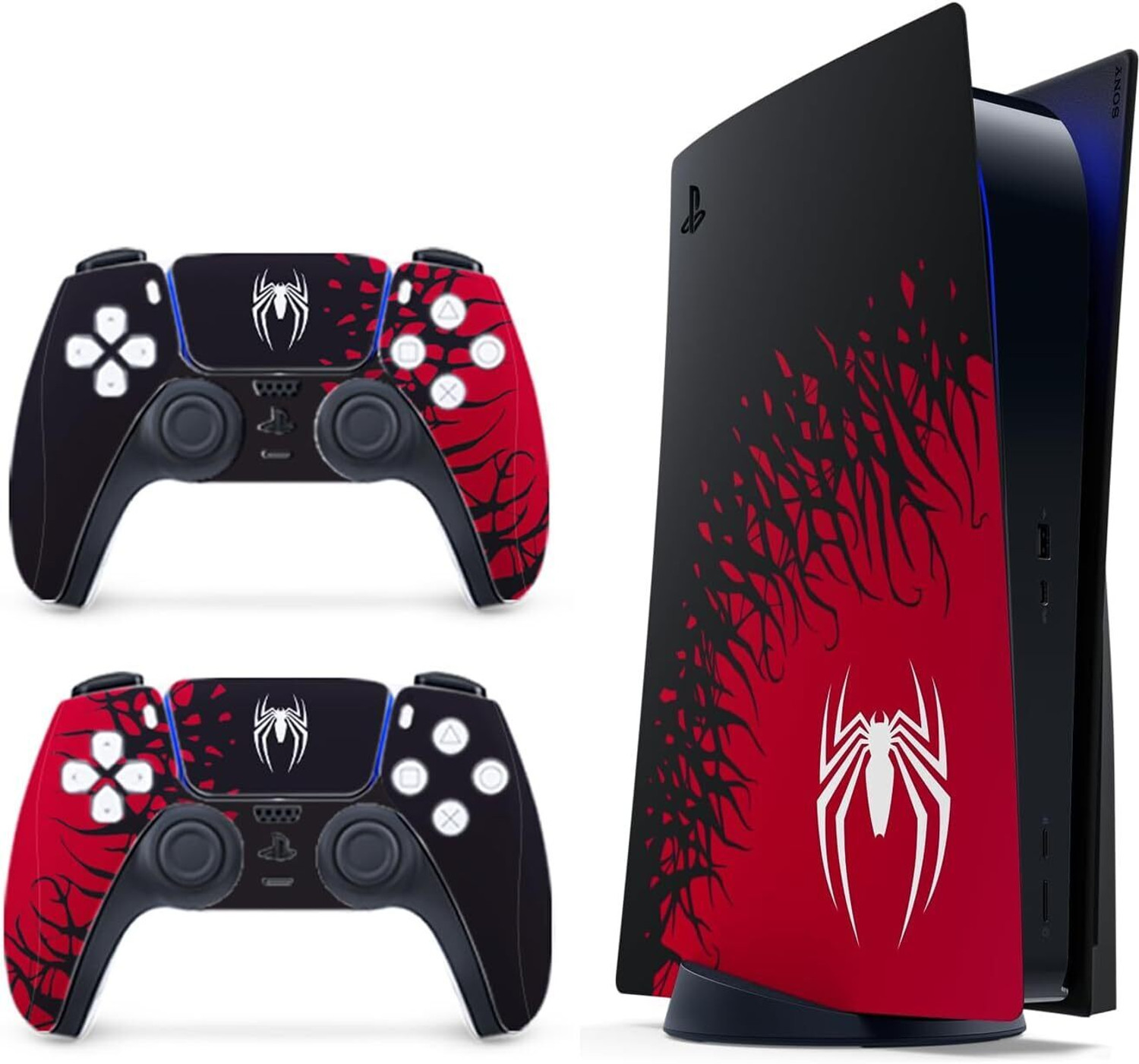 Image of ANUKIRTI PS5 Horizontal Stand Disk Edition Gaming Accessory Kit (Black, For PS5)