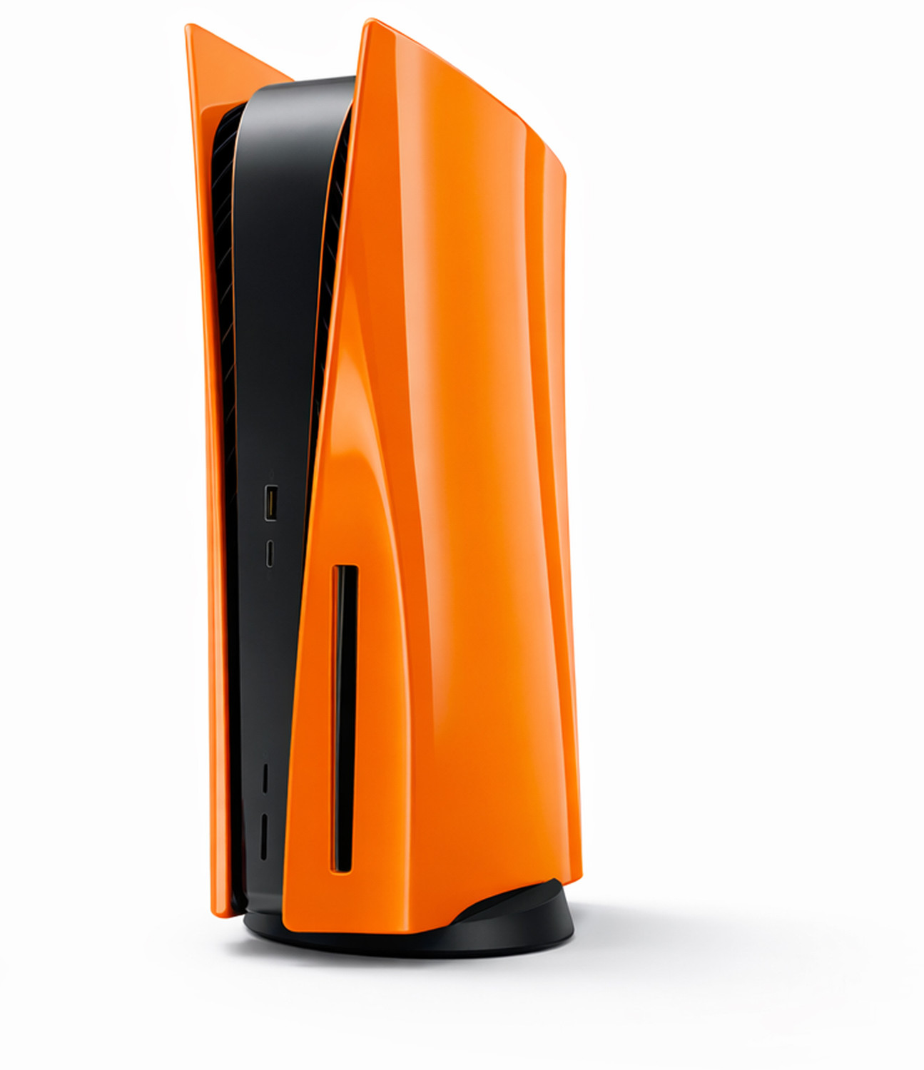 Image of Krafftech Cosmic Orange OG PS5 Disk Cover Plates Gaming Accessory Kit (Cosmic Orange, For PS5)