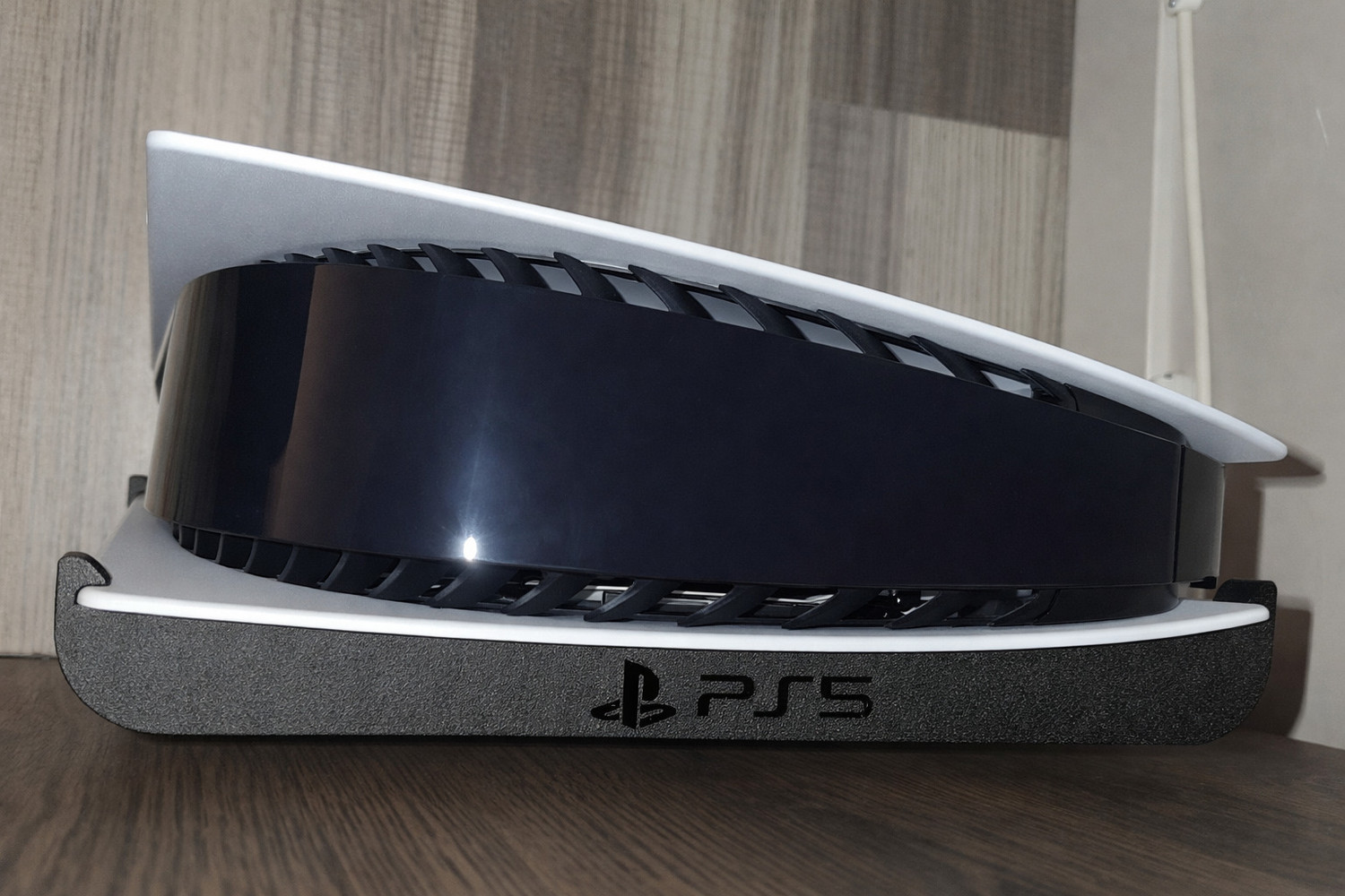Image of ANUKIRTI PS5 Horizontal Stand Disk Edition Gaming Accessory Kit (Black, For PS5)