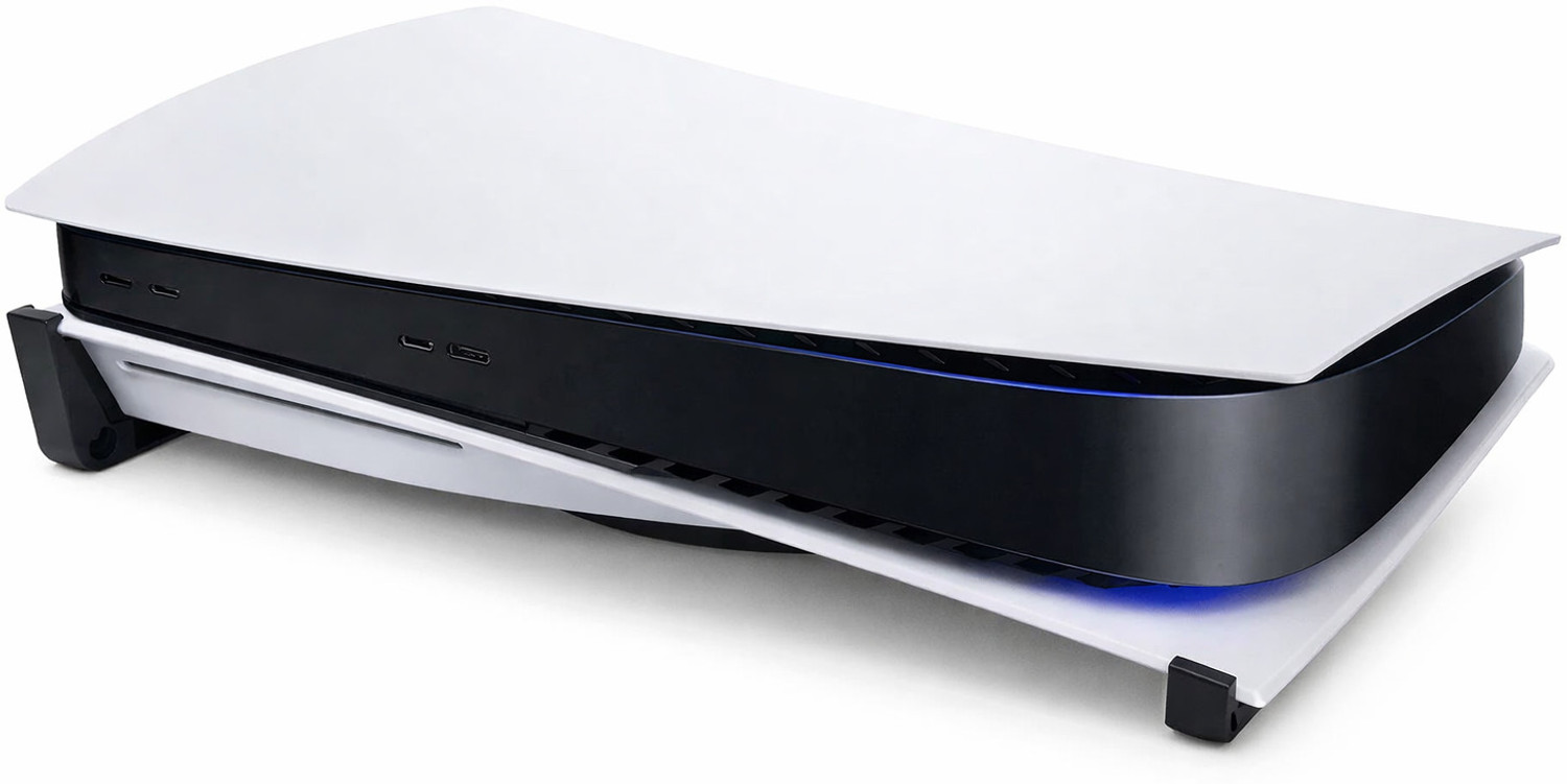 Image of ANUKIRTI PS5 Horizontal Stand Disk Edition Gaming Accessory Kit (Black, For PS5)