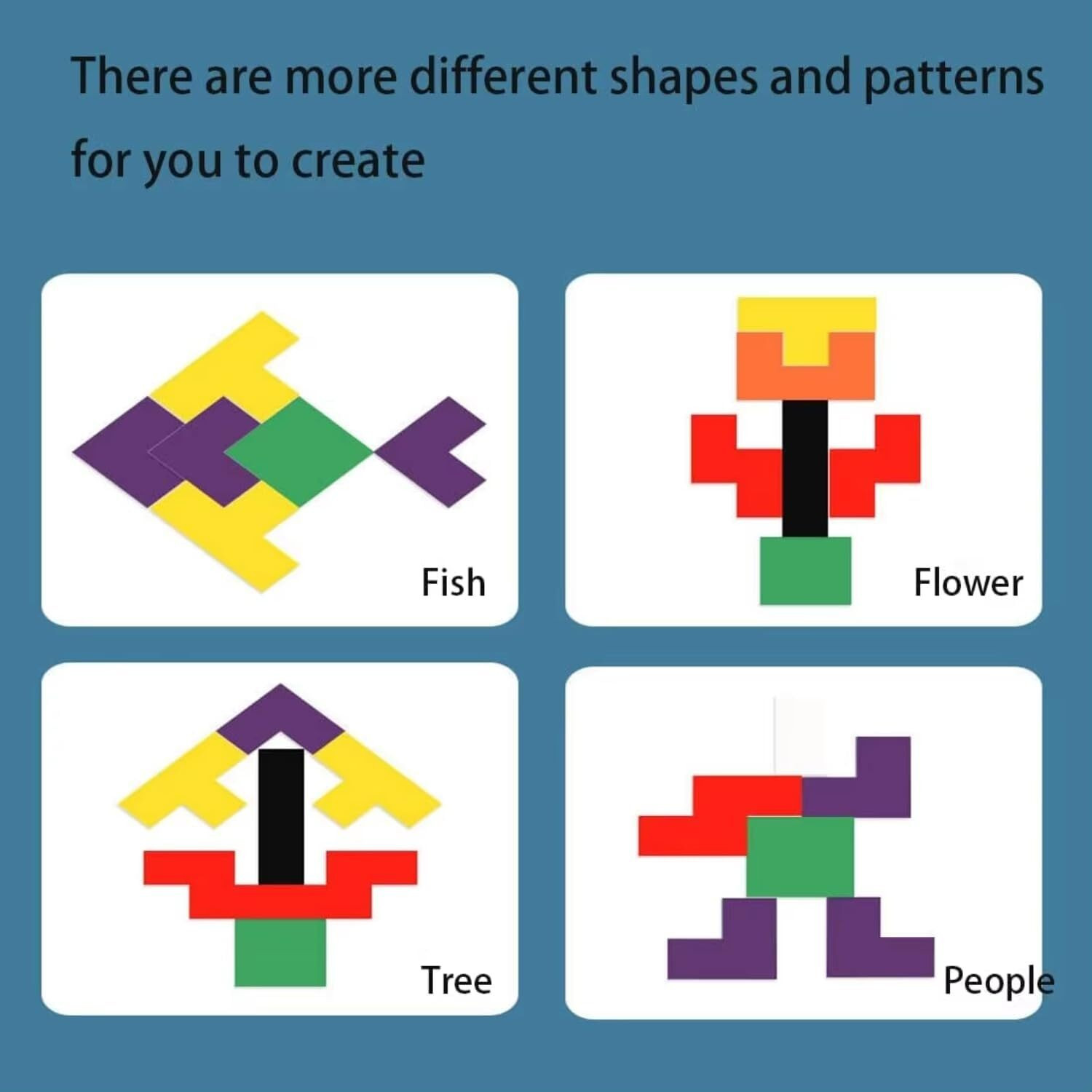 Image of DARKFISH Montessori Wooden Puzzle Board - IQ Building Shape Matching Game for Kids Gaming Accessory Kit (Multicolor, For Android)