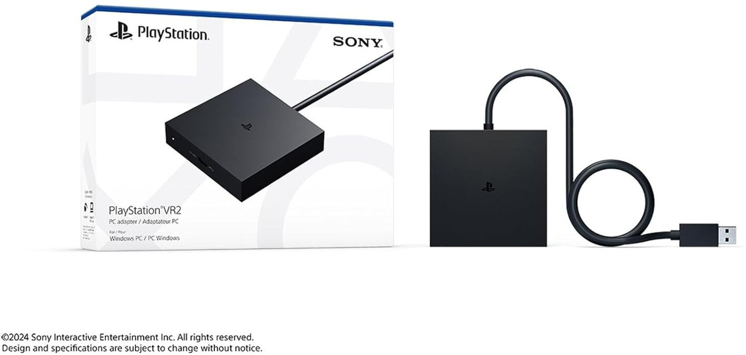Image of Playstation PS5 VR2 Adapter Gaming Adapter (Black, For PC)