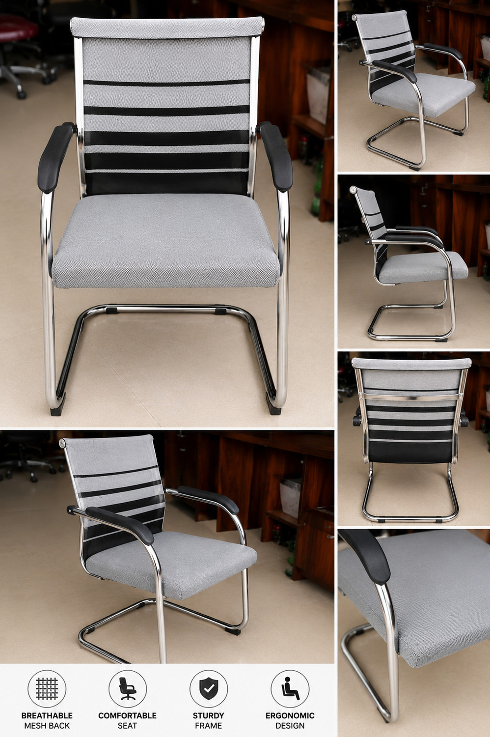 Image of TRACKTREND chair-04 Gaming Chair (Black)