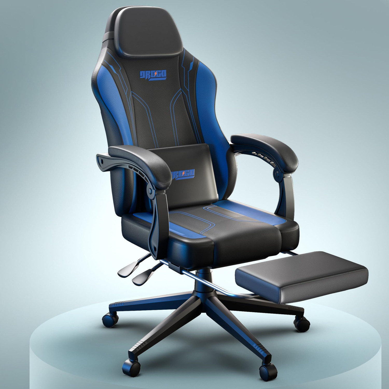 Image of TRACKTREND chair-04 Gaming Chair (Black)