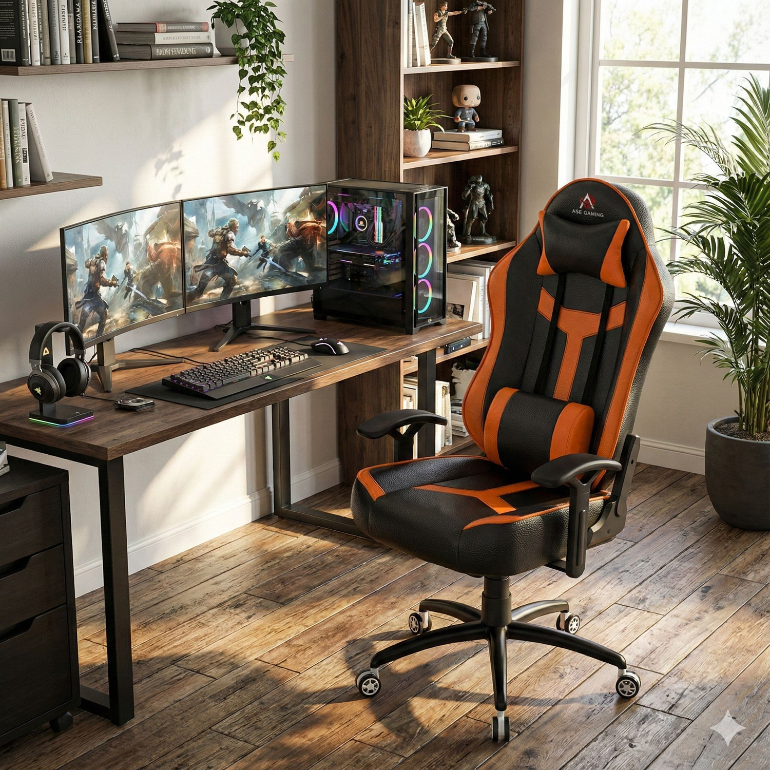 Image of TRACKTREND chair-04 Gaming Chair (Black)